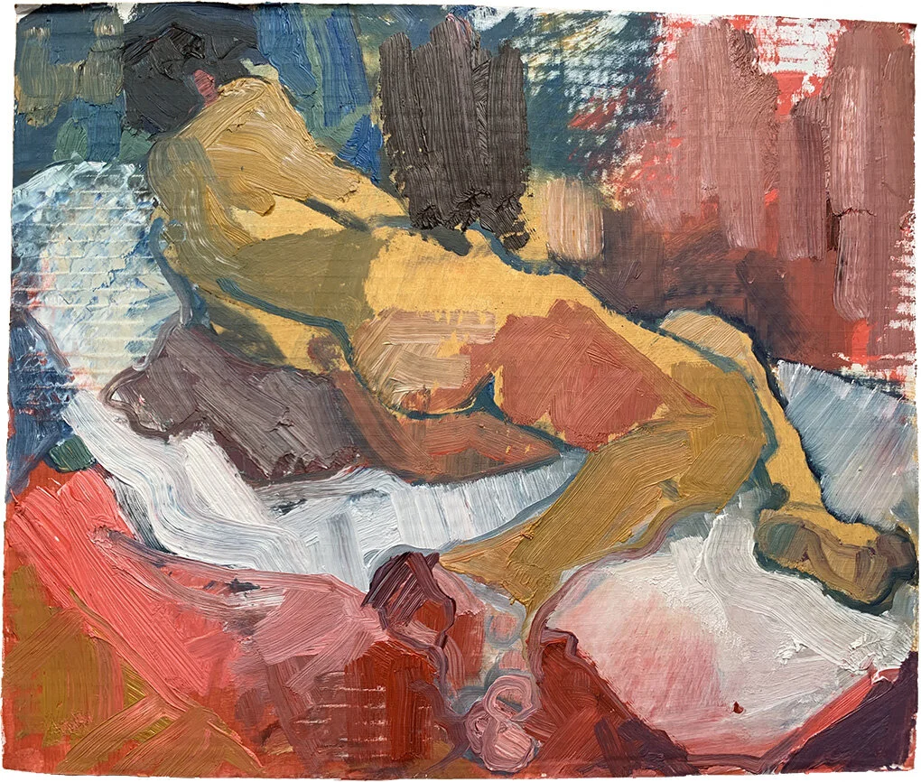 Andrea on a Cardboard Box.jpg