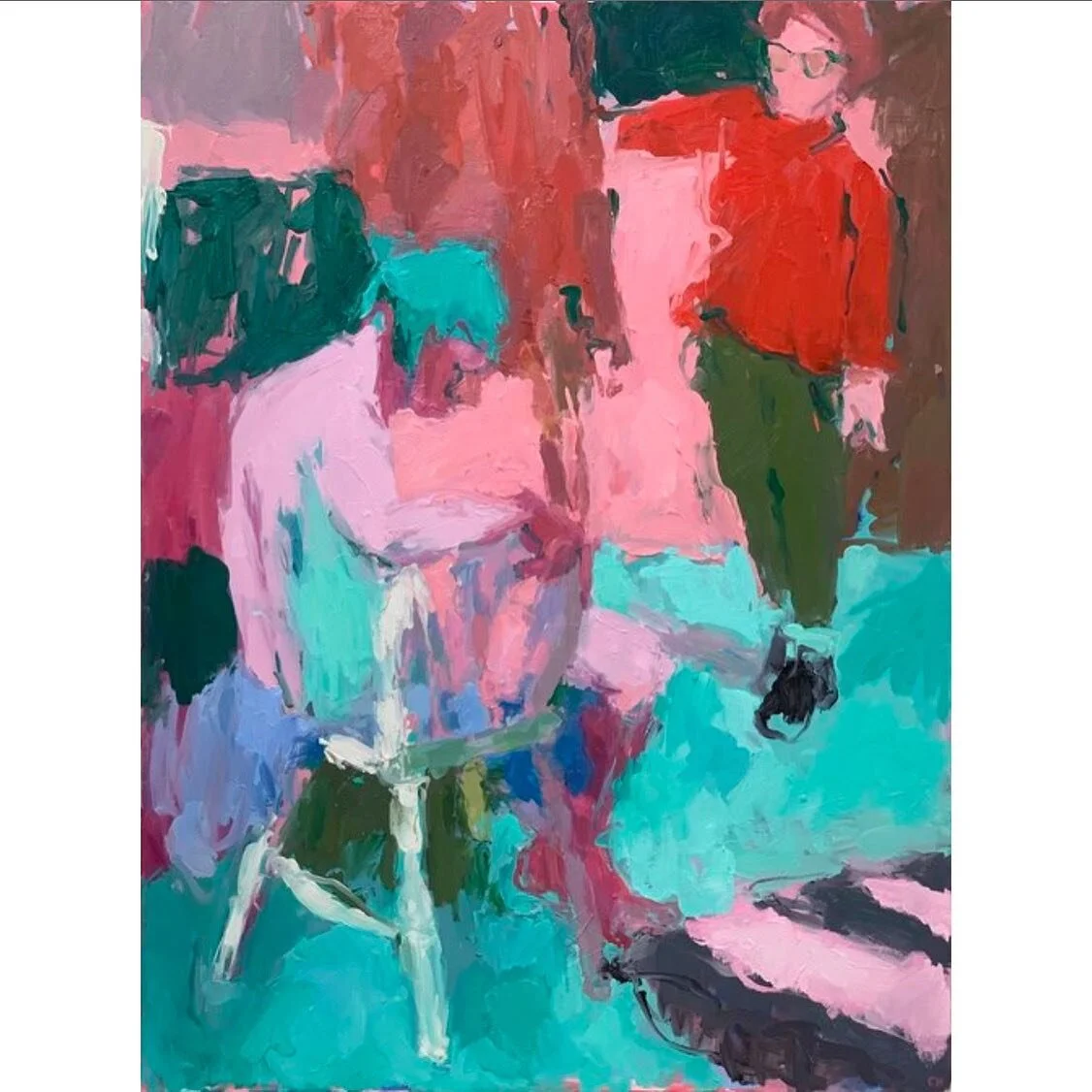 They got in!!! Whoop! These two paintings have made the final cut for the @newenglishart annual exhibition @mallgalleries. Thank you - I can&rsquo;t wait! 23 June - 1 July.