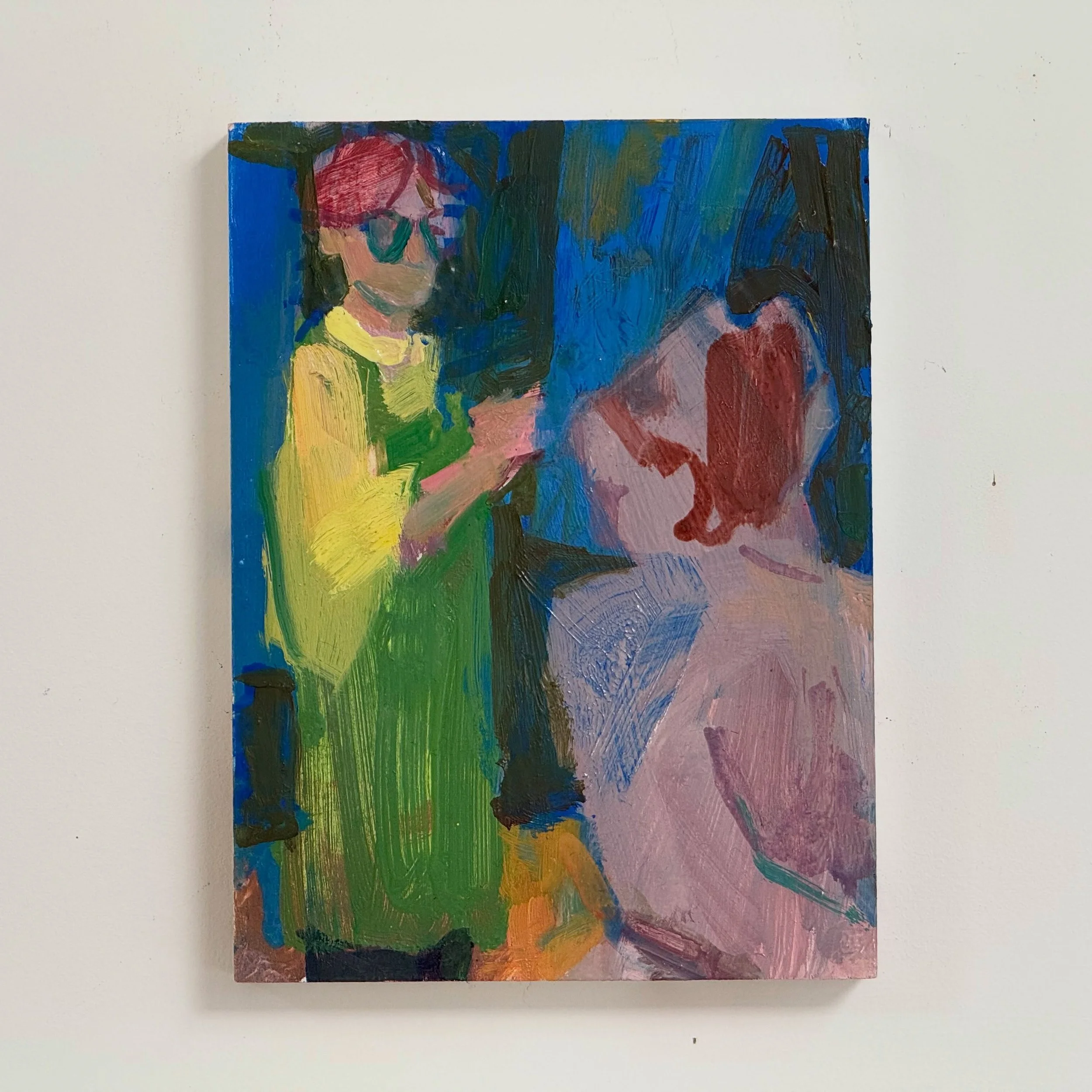 The Quiet Observer, oil on panel, 20 x 15cm

#figurativepainting #drawingpeopledrawing #yellowshirt #contemporarypaintings #milieuopencall2026 @milieu.studios