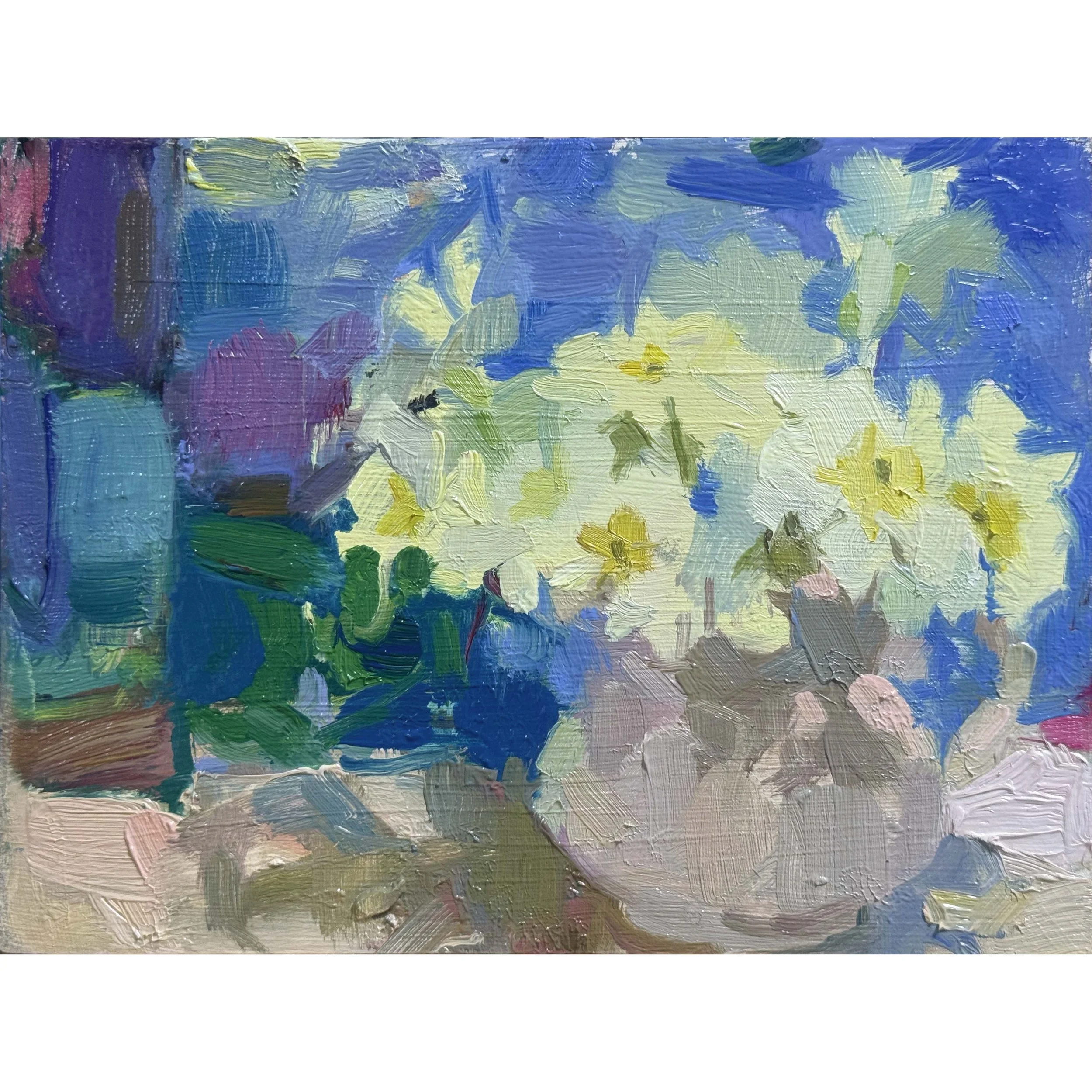 Primroses in a Cream Jug