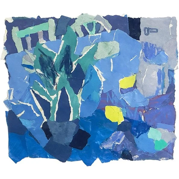 Still Life with a Blue Cat, Study in Collage.jpg