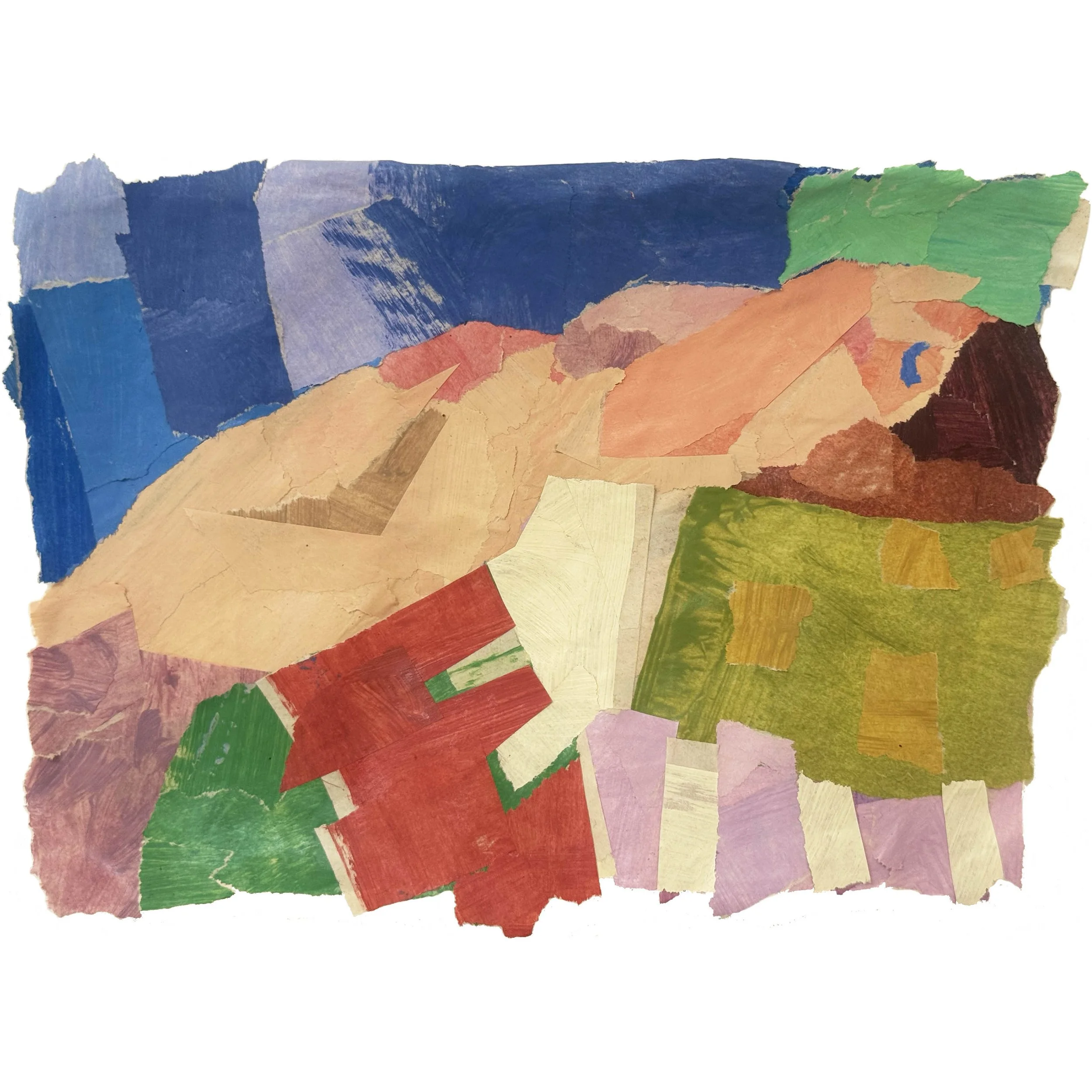Naomi on a Welsh Blanket