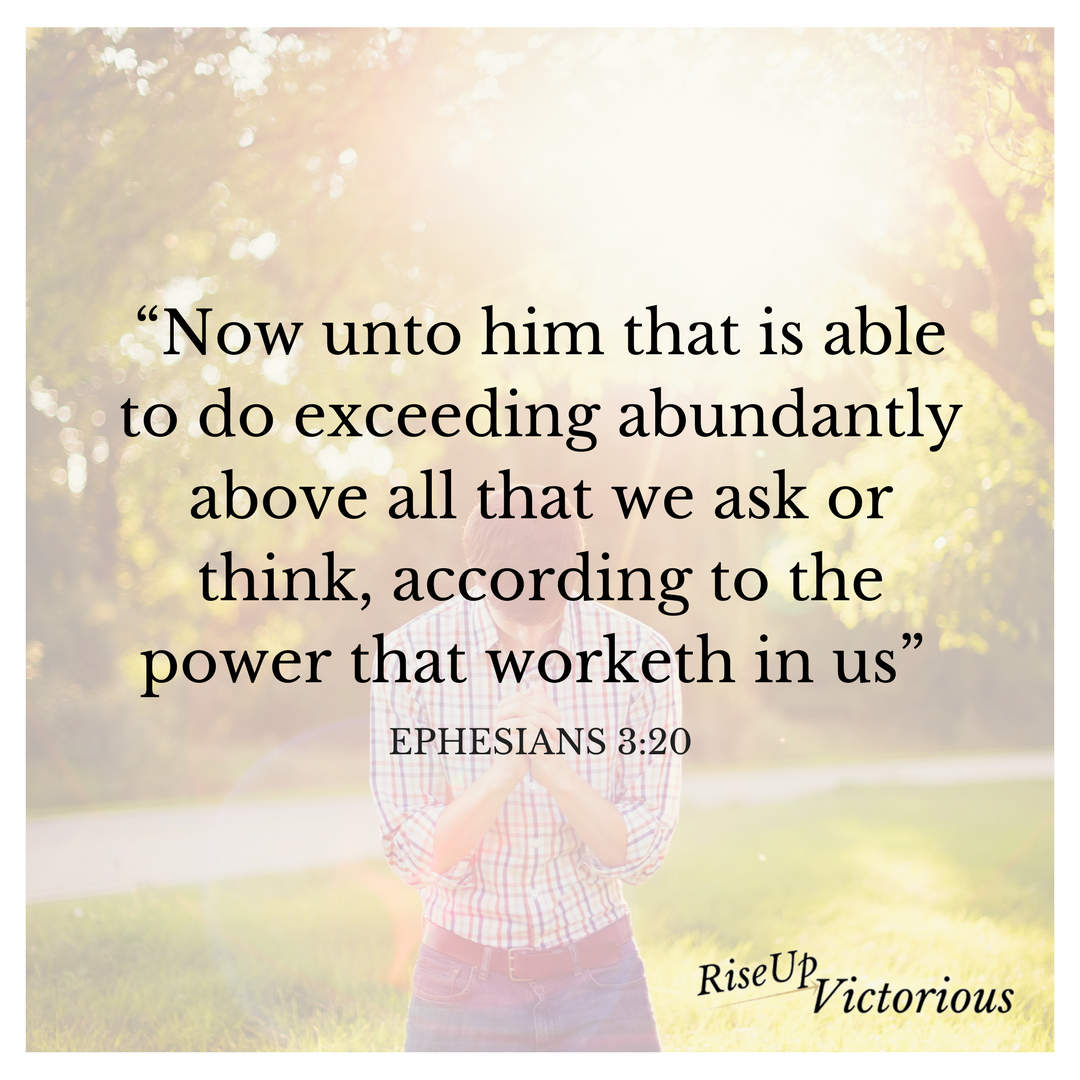 Unblock For Overflowing Goodness — Rise Up Victorious