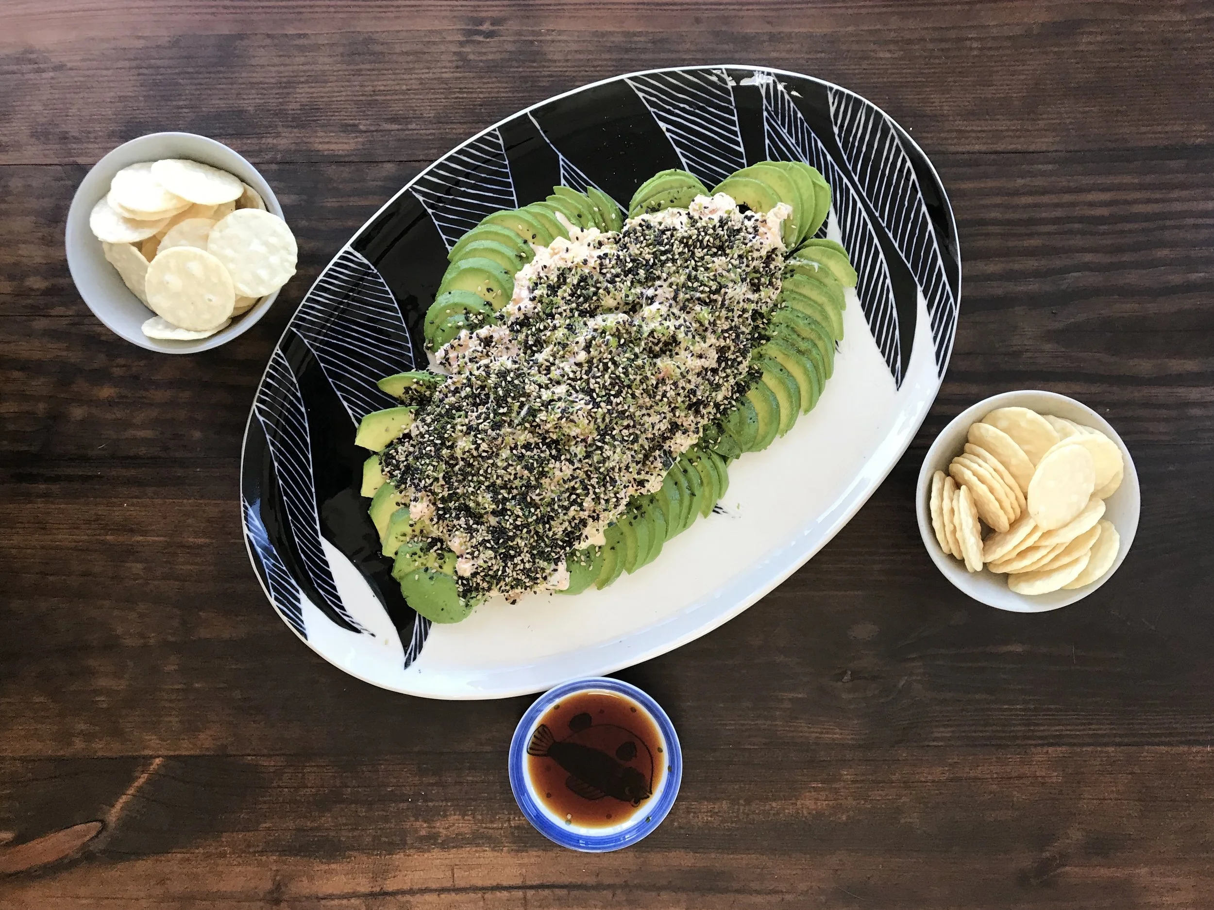 Deconstructed California Roll