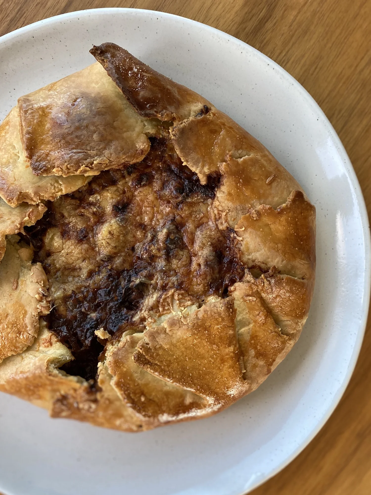 OvenCaramelized French Onion Galette — I’d Rather Be Meryl