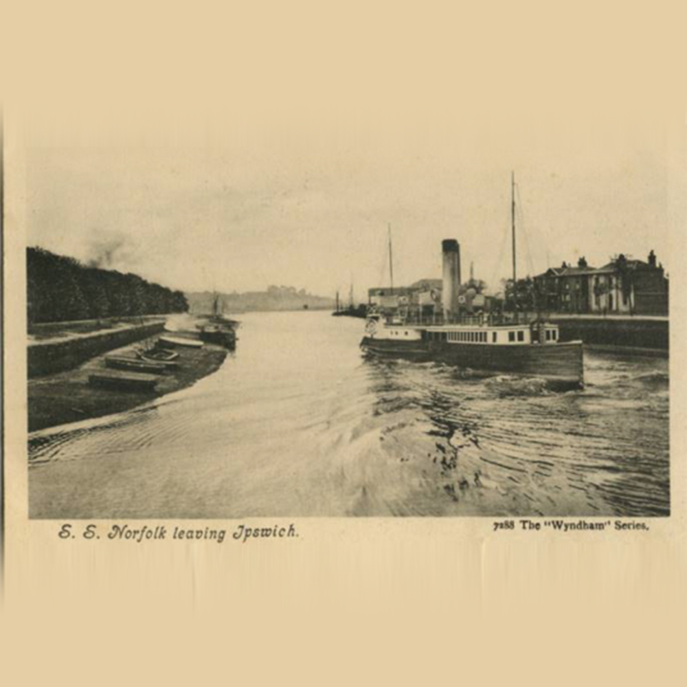 ipswich, paddle steamer, SS Norfolk