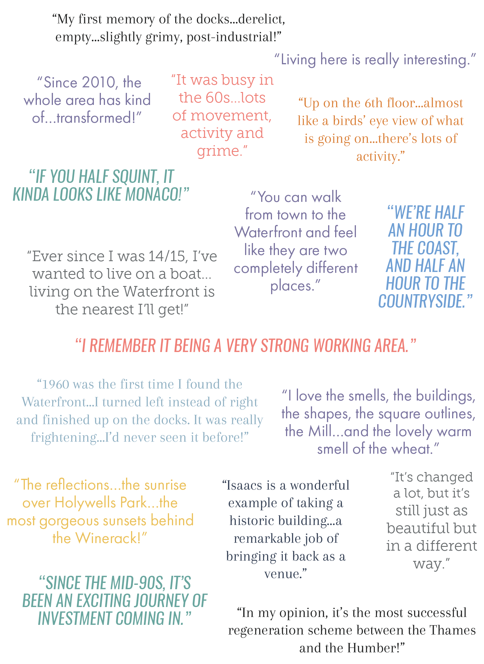 waterfront feedback