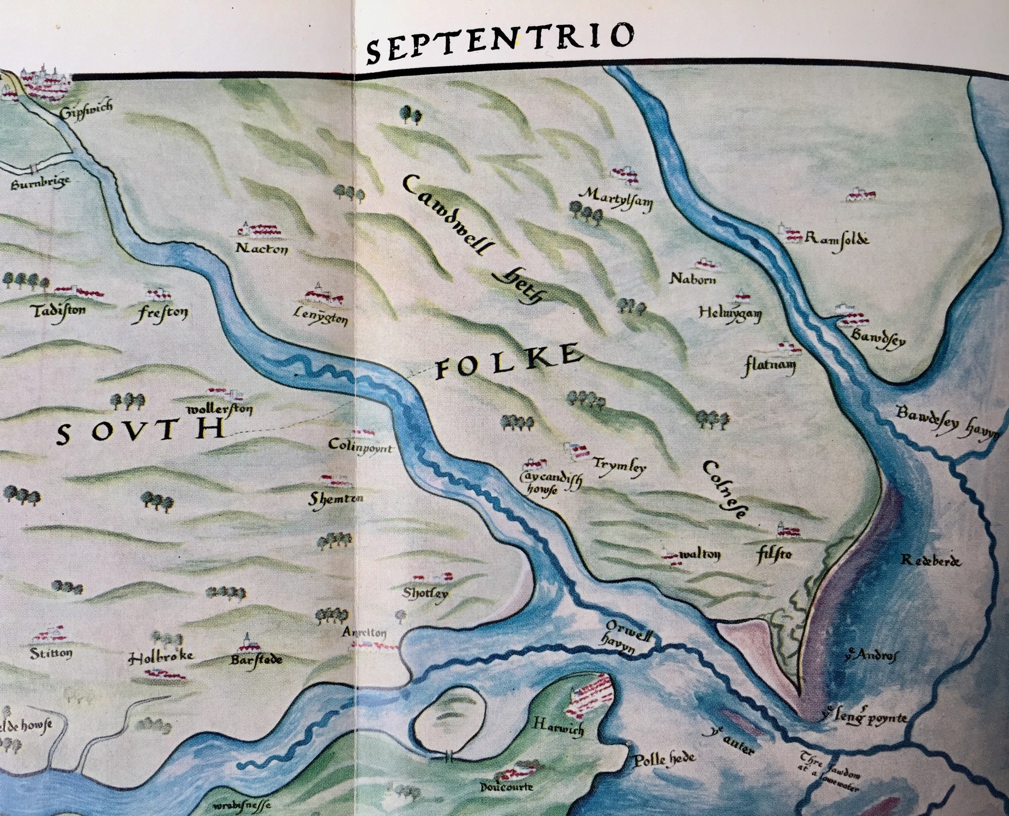 Part of a Chart of the Orwell Haven, temp, Henry VIII