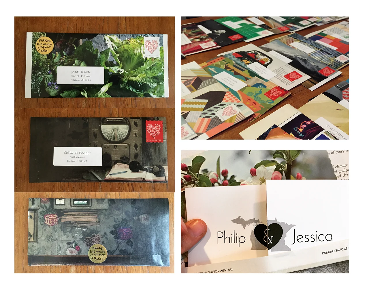 PHILIP & JESSICA WEDDING INVITES