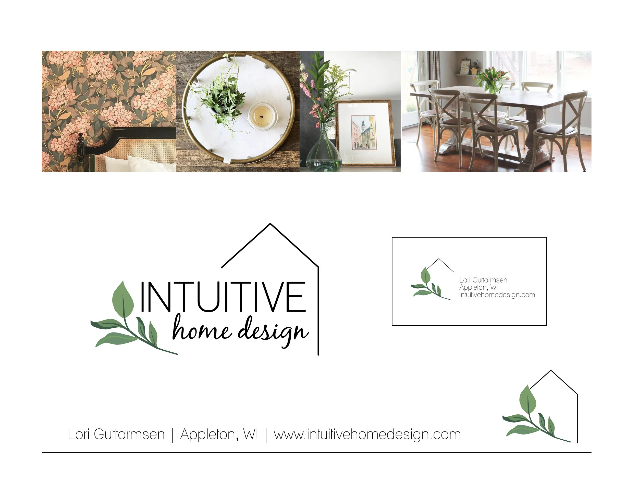 Intuitive Home Design branding