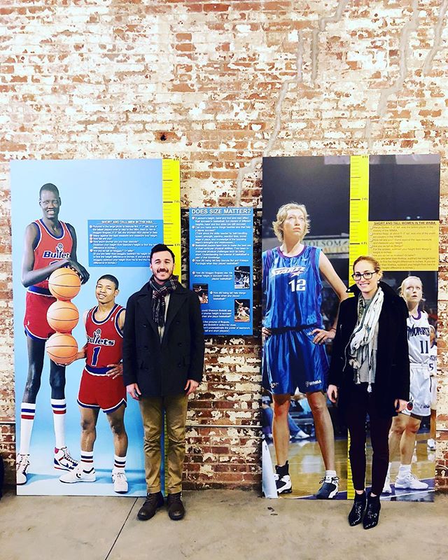 our friends from @nbacares stopped by 🏀

#dunkexhibit #harlem #science of #basketball #popup #exhibit #learn #grow #achieve #local #event #free #admission #opentothepublic #community #family #patents #kids #everyone #welcome #citylife #nyc #ny