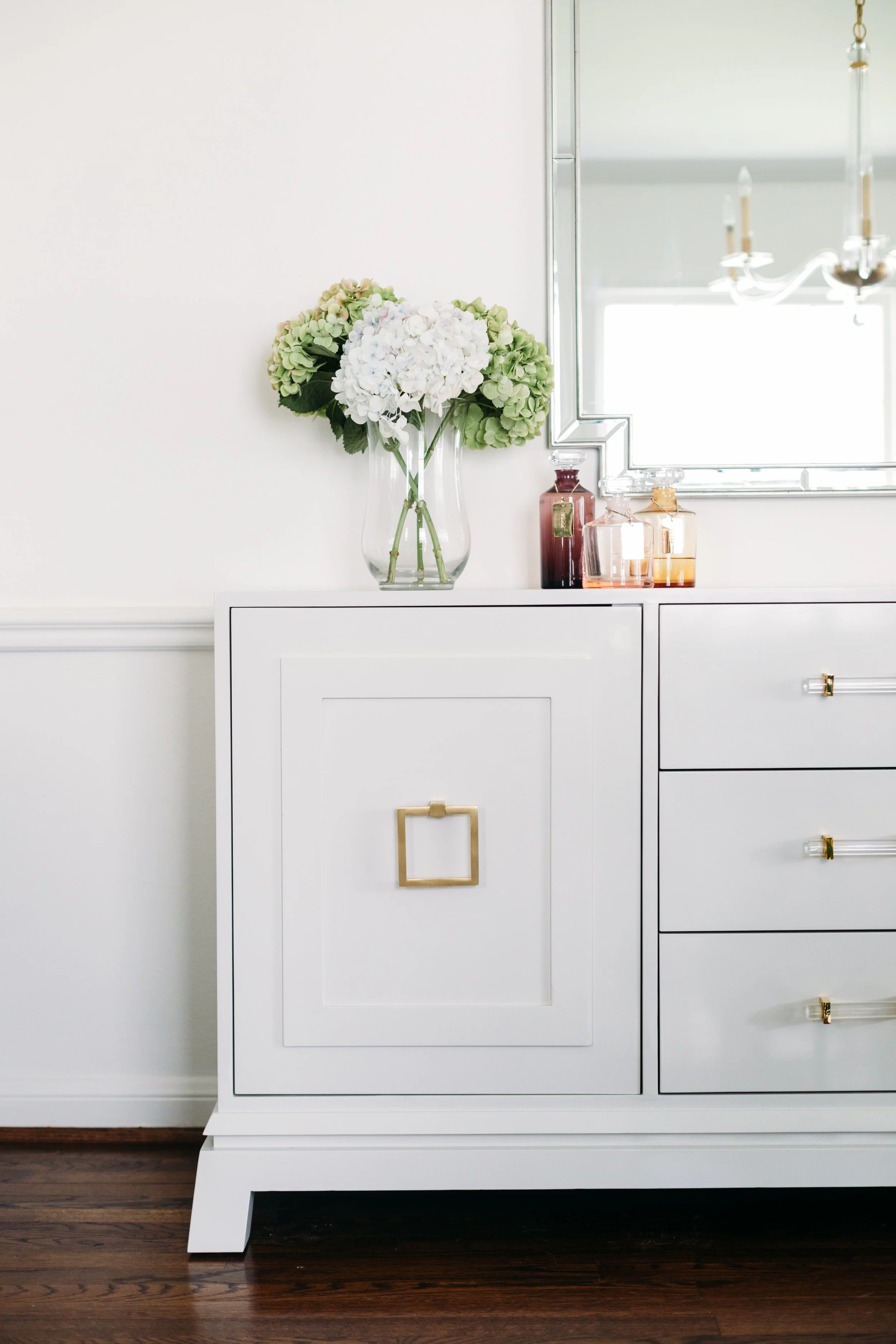 Shown Above is the CEH LABEL Line “KATE” buffet handcrafted in a custom color and size as photographed by Kelly Christine Sutton, Work of Katie Davis Design