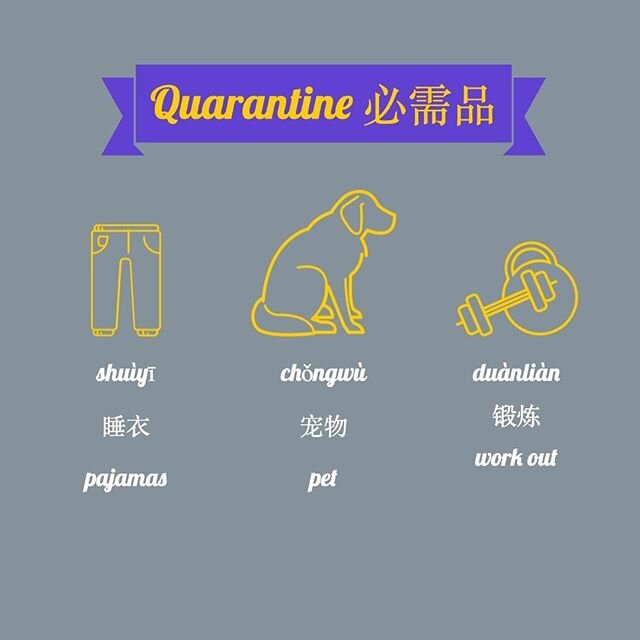 哪个最不可或缺？#quarantinelife #chineselearning #learnchinese #sishumandarin #essential