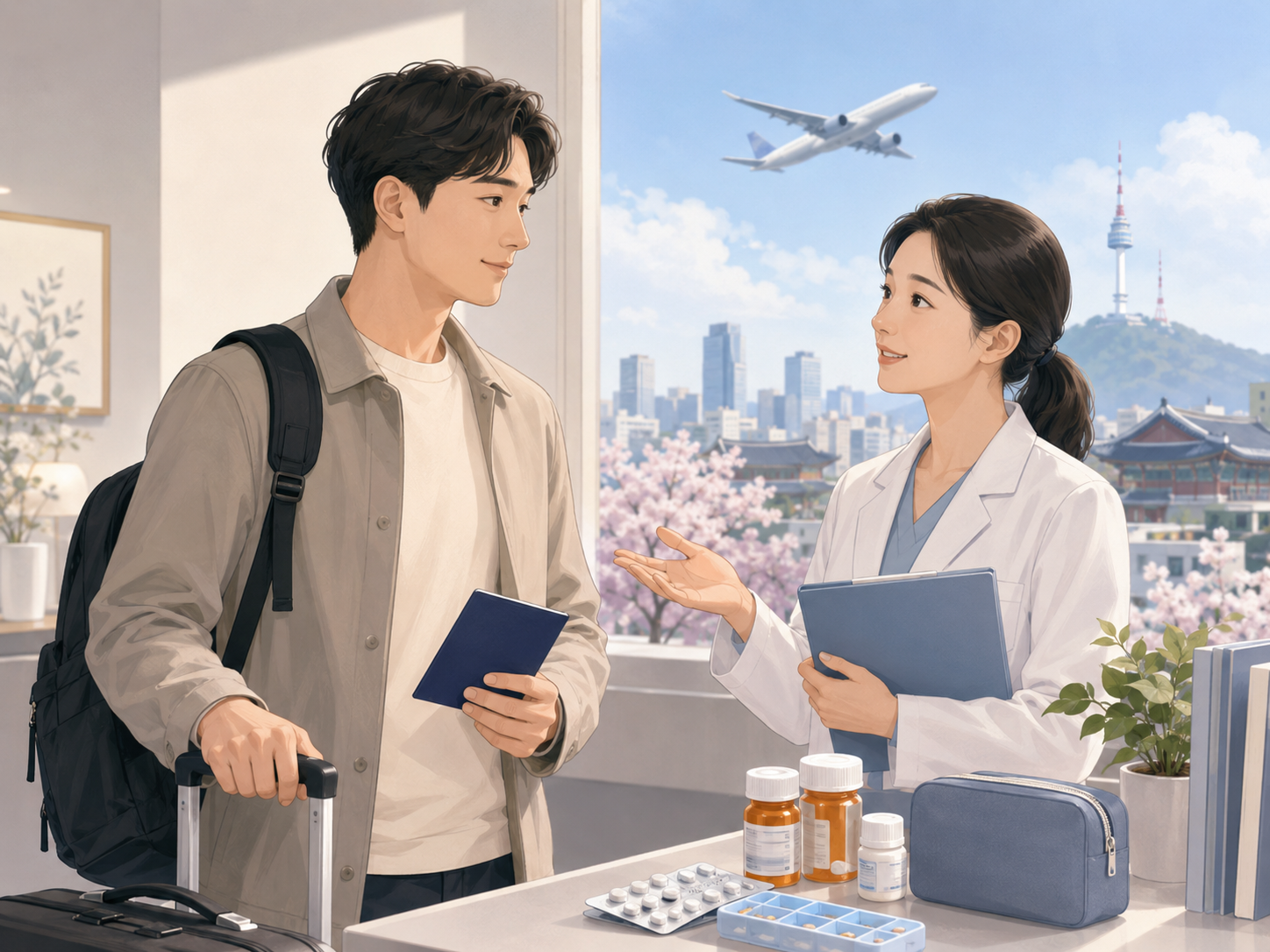 韓国渡航と精神科処方薬：知らないと空港で止められる持ち込みルール