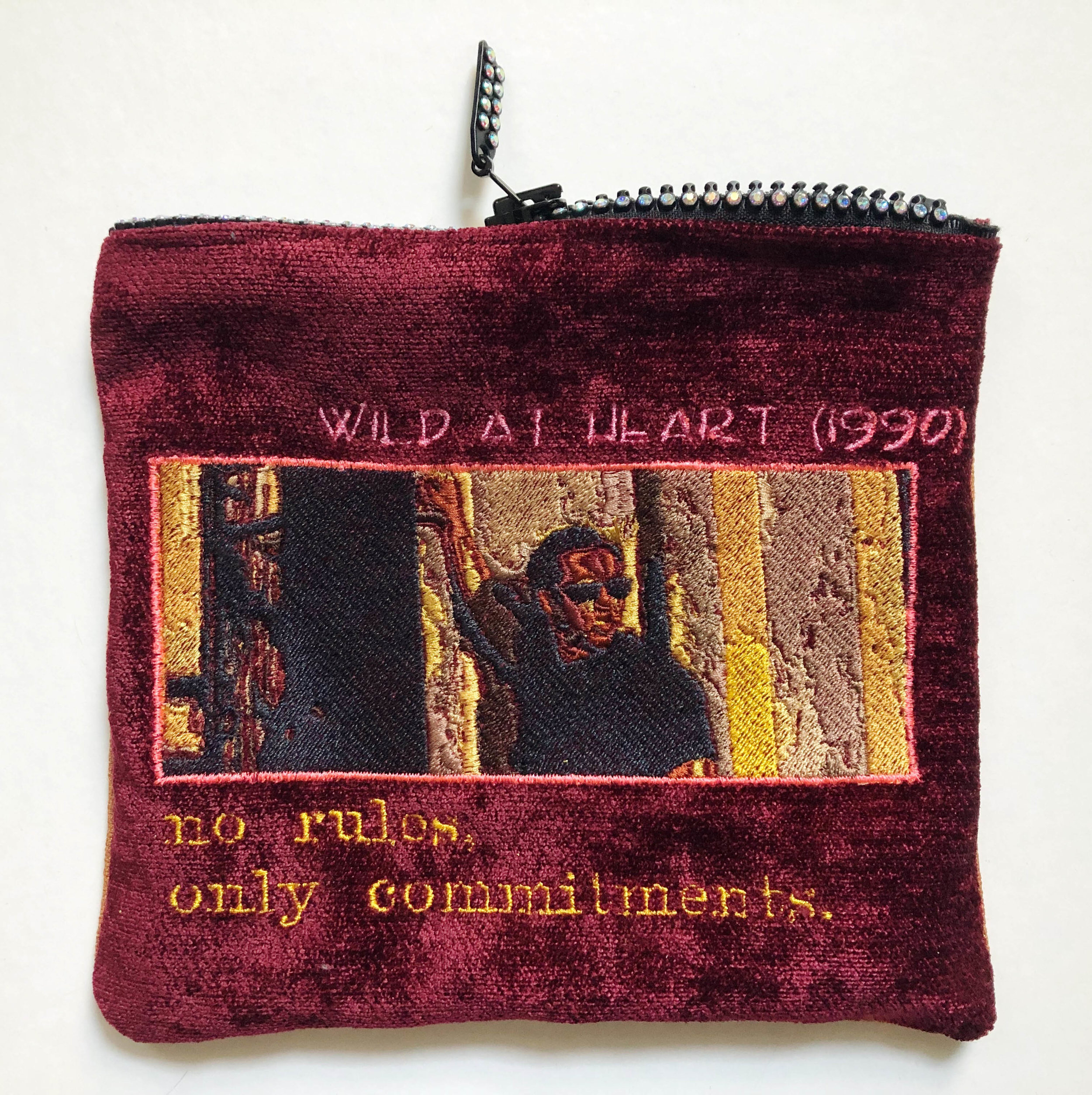 Danica Pantic Textile Art Embroidery Wild At Heart Pouch 1.jpg