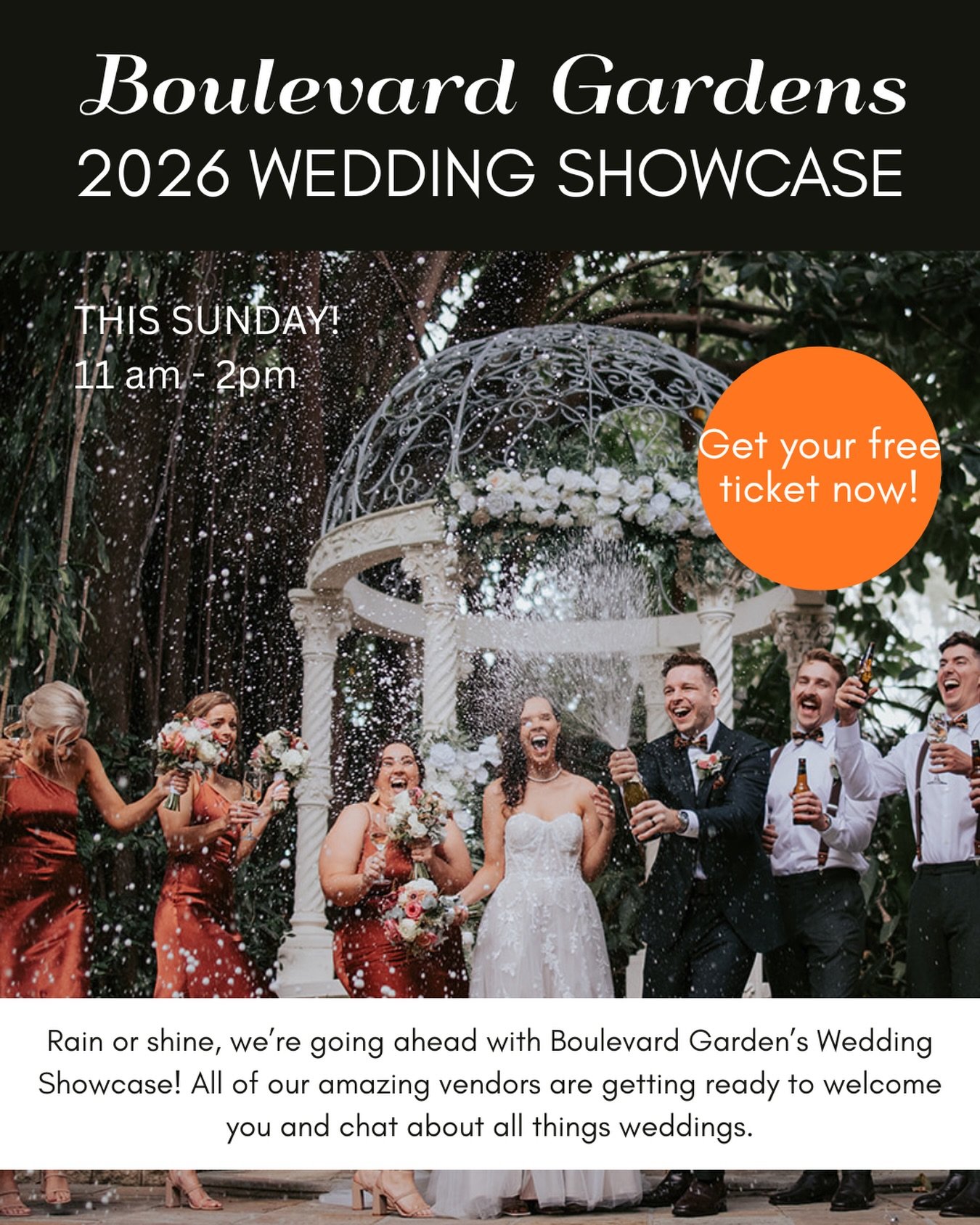 Rain or Shine, We&rsquo;re going ahead with the Showcase!
FREE TICKETS STILL AVAILABLE!!!
(Link on story and in bio)