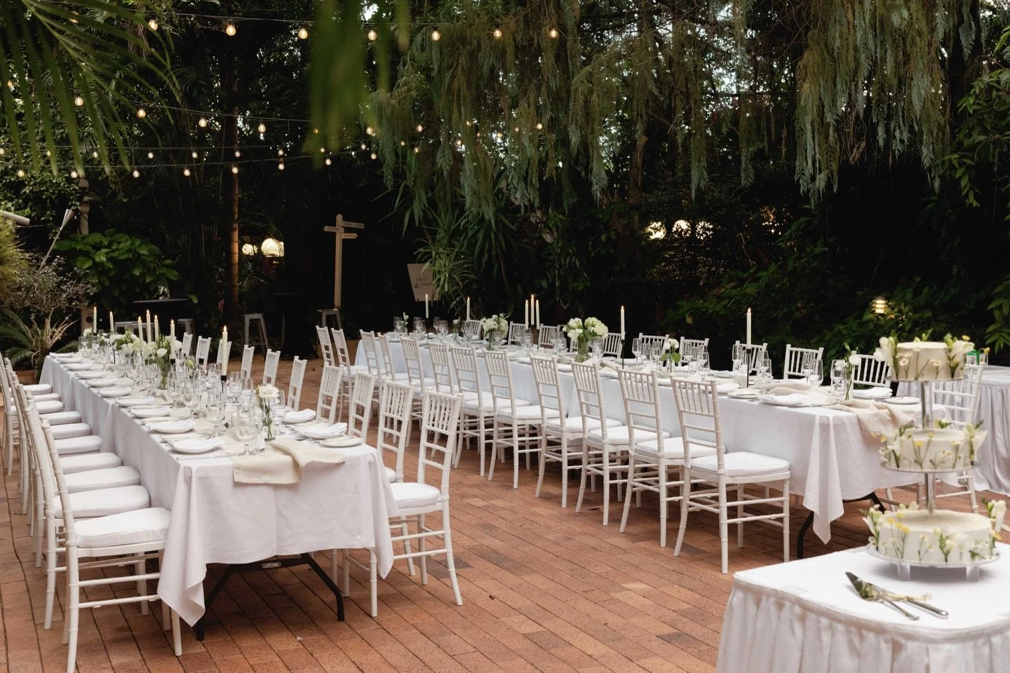 💫 &ldquo;Romance sparkles under our courtyard lights, Host your dream reception and create memories that last a lifetime. Book a tour today and let&rsquo;s start planning your wedding day!