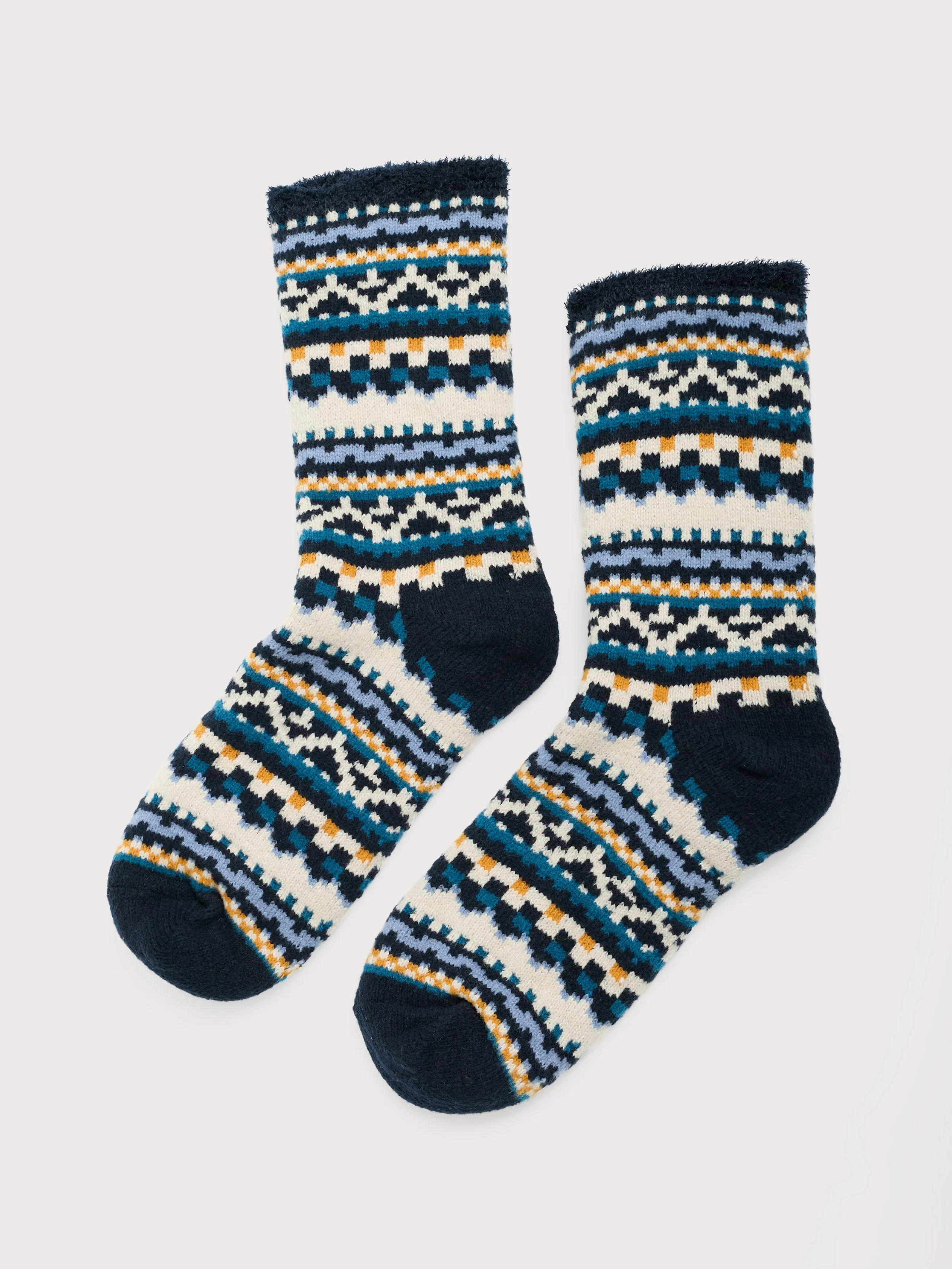 Men's Cabin Socks - Sandspire Kingfisher - 1.jpg