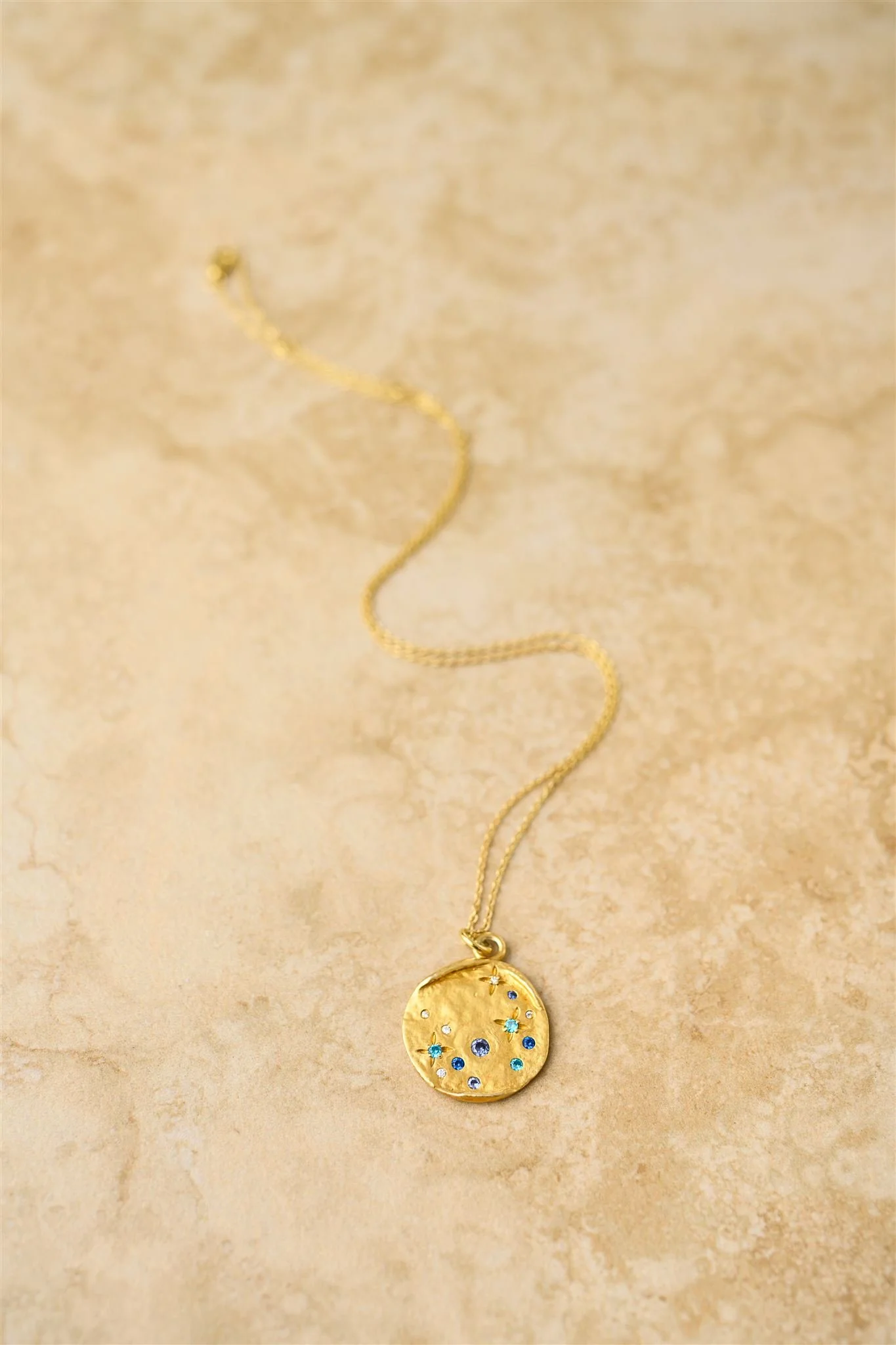 Indigo & Wolfe | Sapphire Pendant