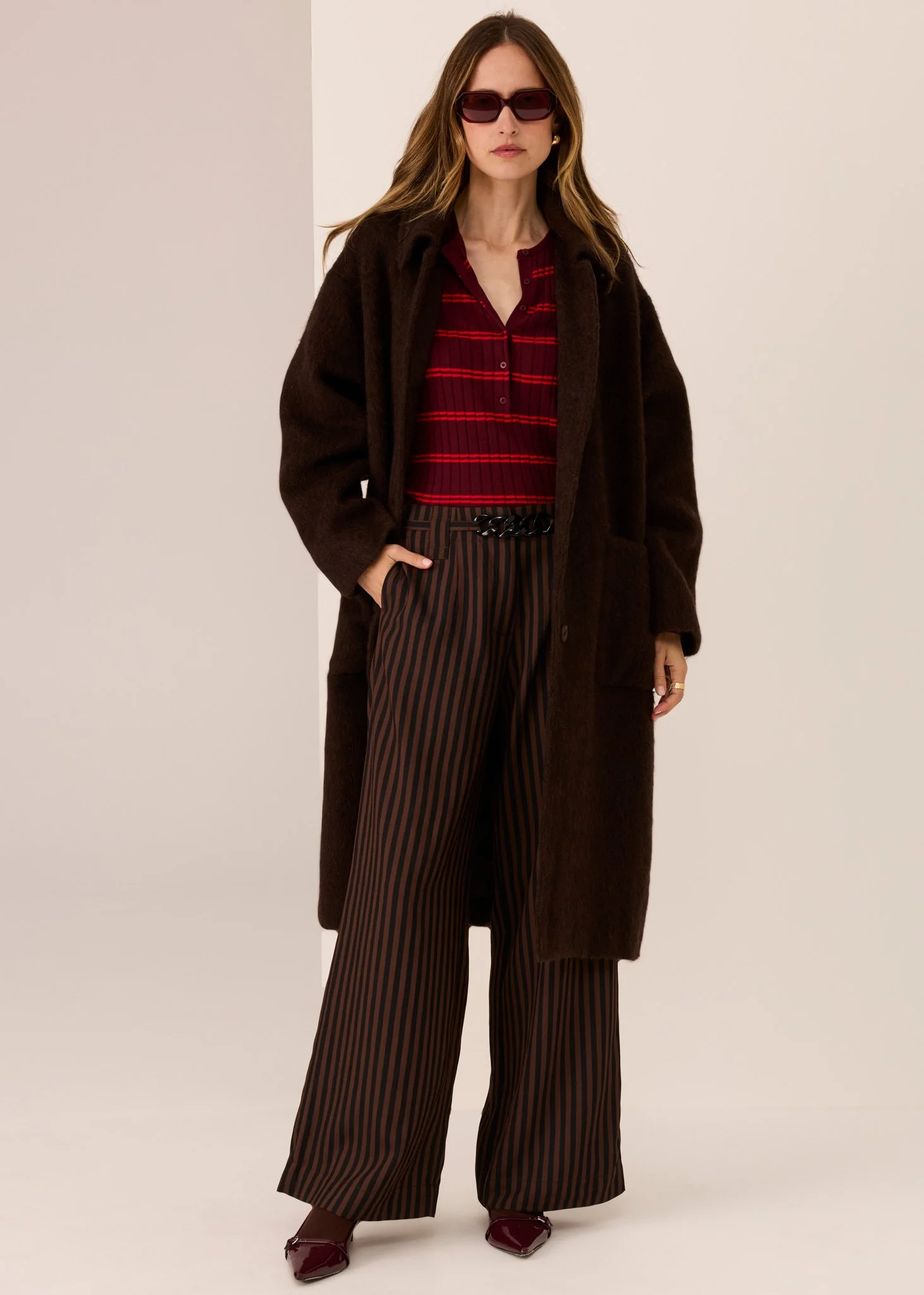 POL | Mirren Coat | Cola