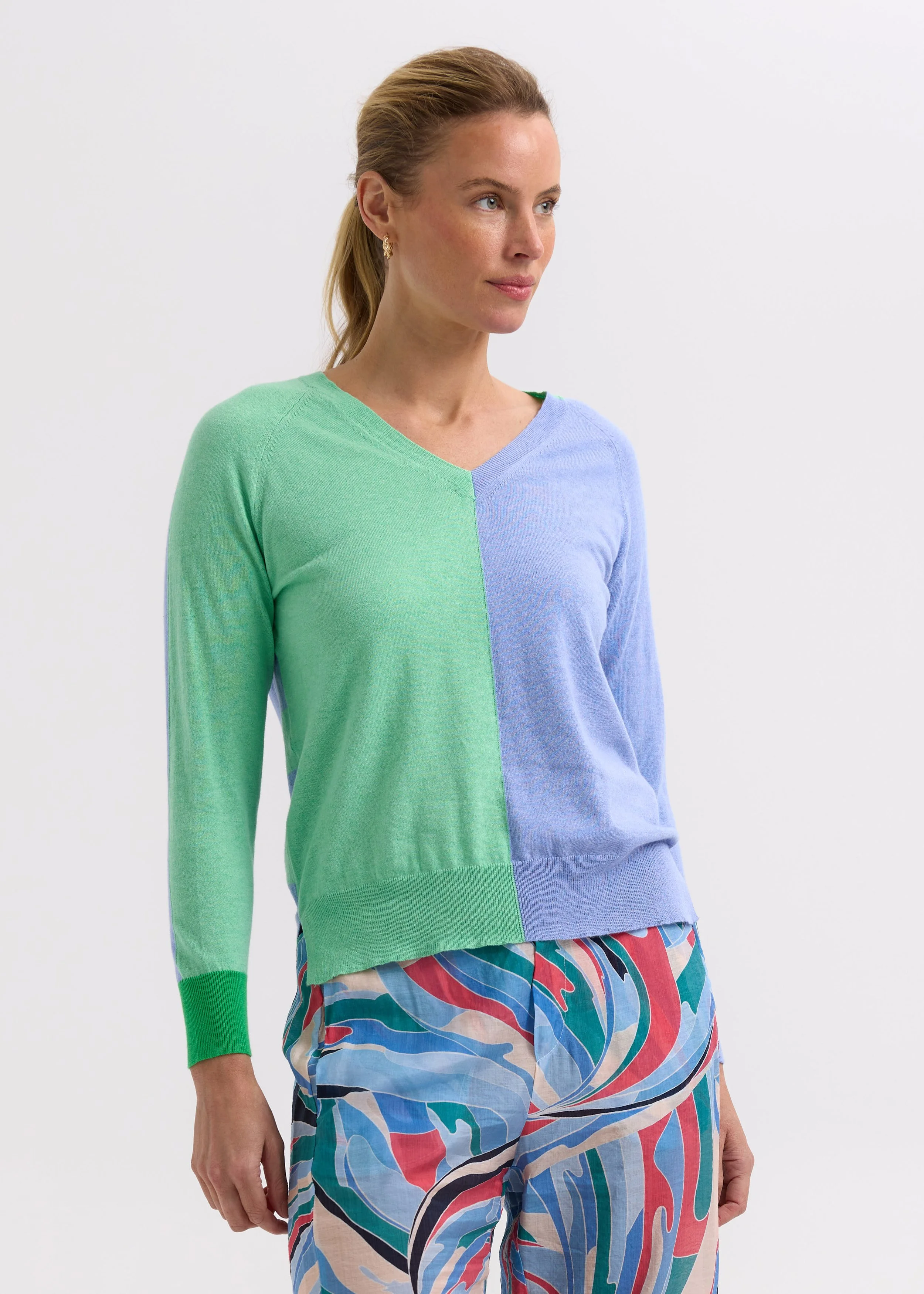 Zaket & Plover | Split Jumper | Spearmint