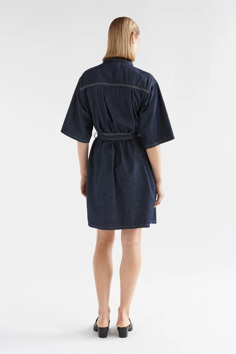 elk rittra denim dress DENIM DRESS