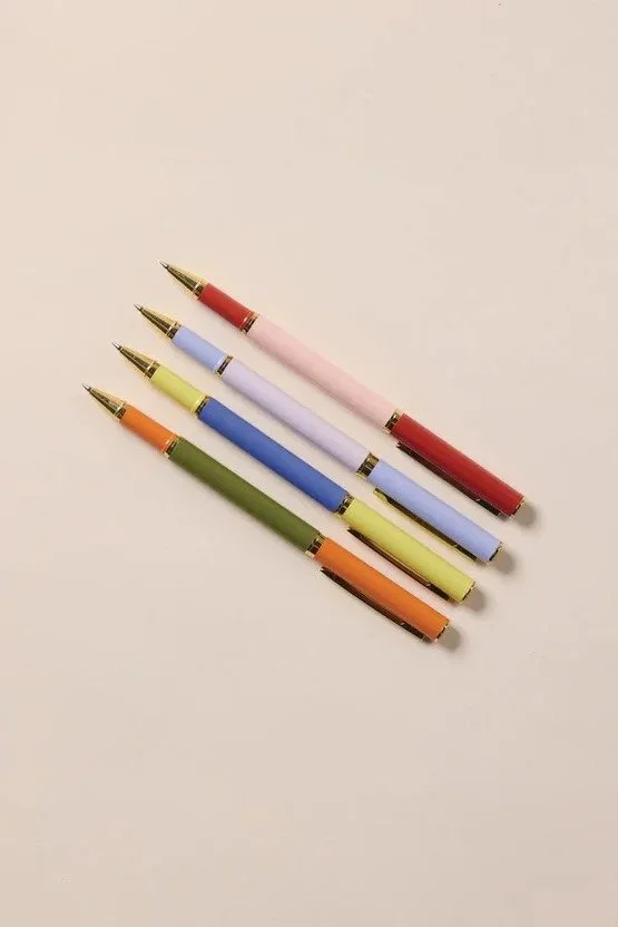 Designworks | Colour Block Pens | Various Colours