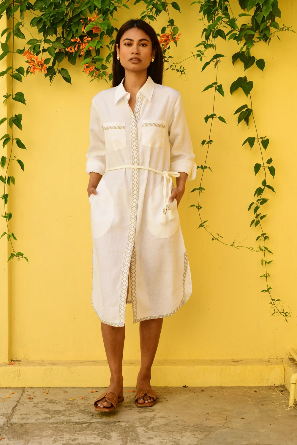 maya shirt dress Azure and Indigo | Maya Shirt Dress
