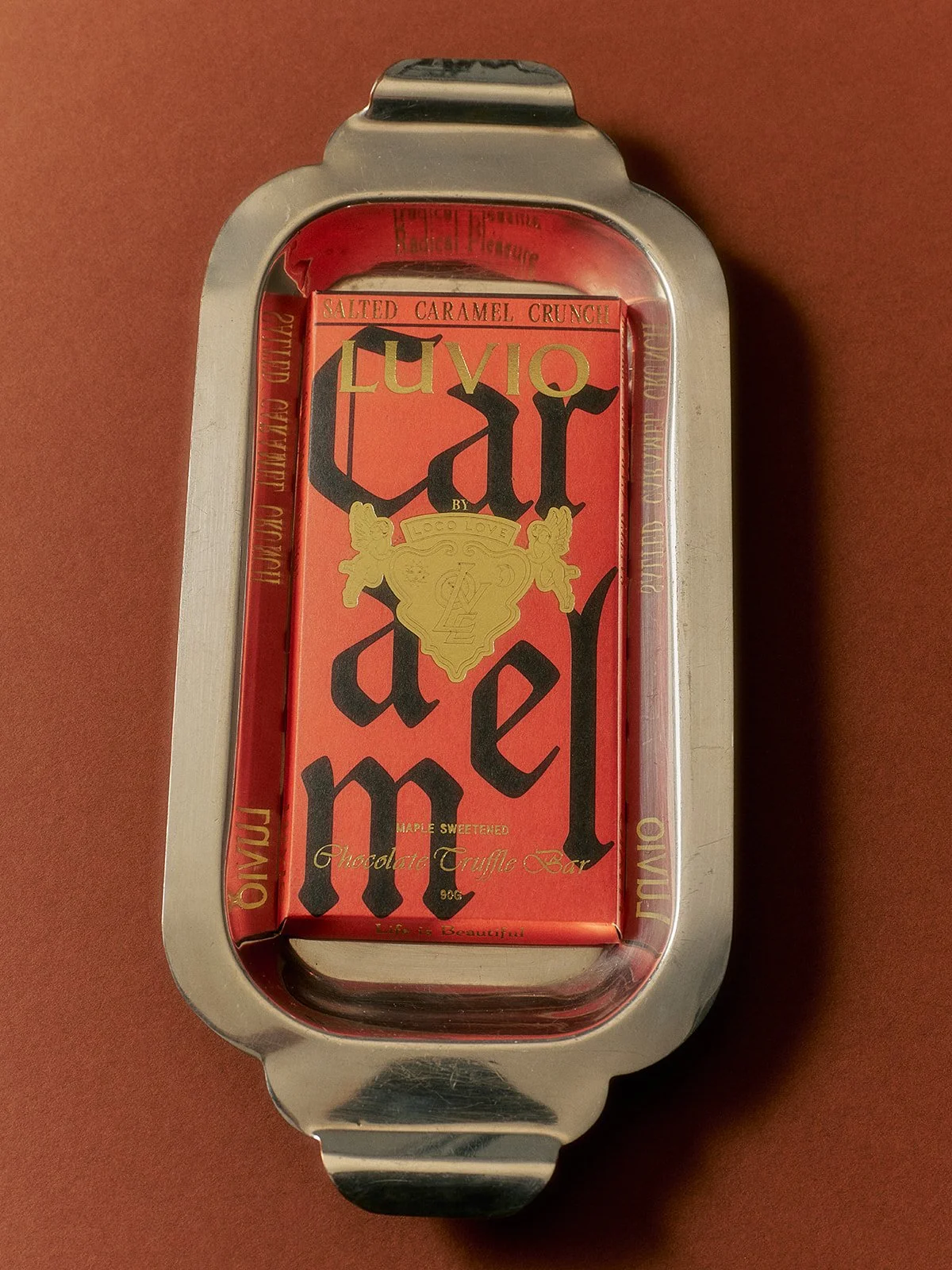 LOCO LOVE | Luvio Chocolate Bar | Salted Caramel Crunch