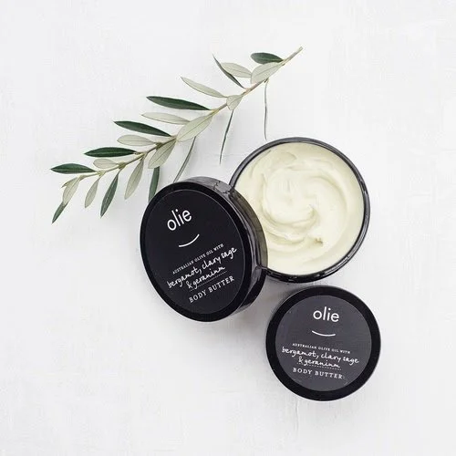 Olieve & Olie | Body Butter | Bergamot, Clary Sage & Geranium