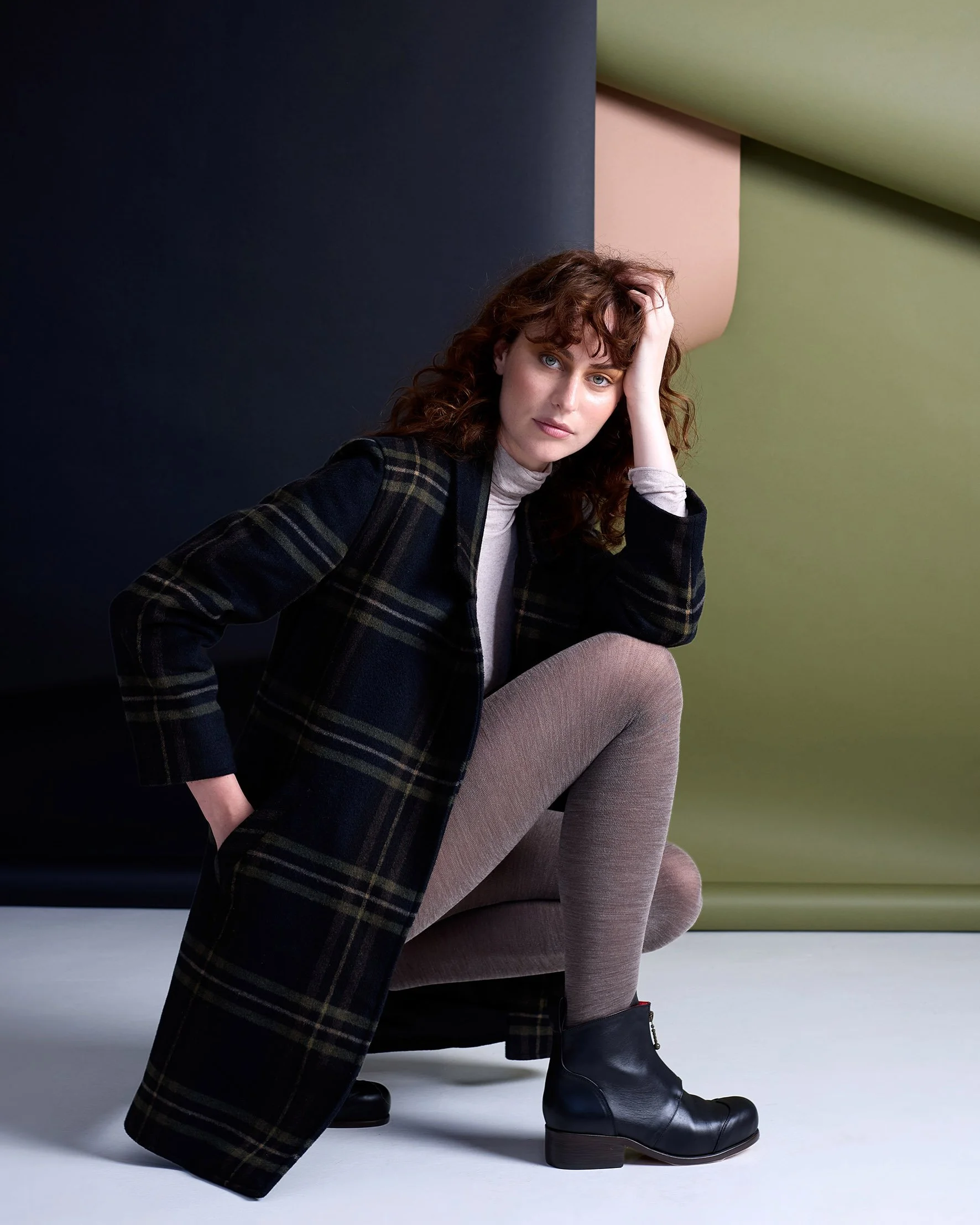 Tightology | Luze Merino Wool Tights | Fawn