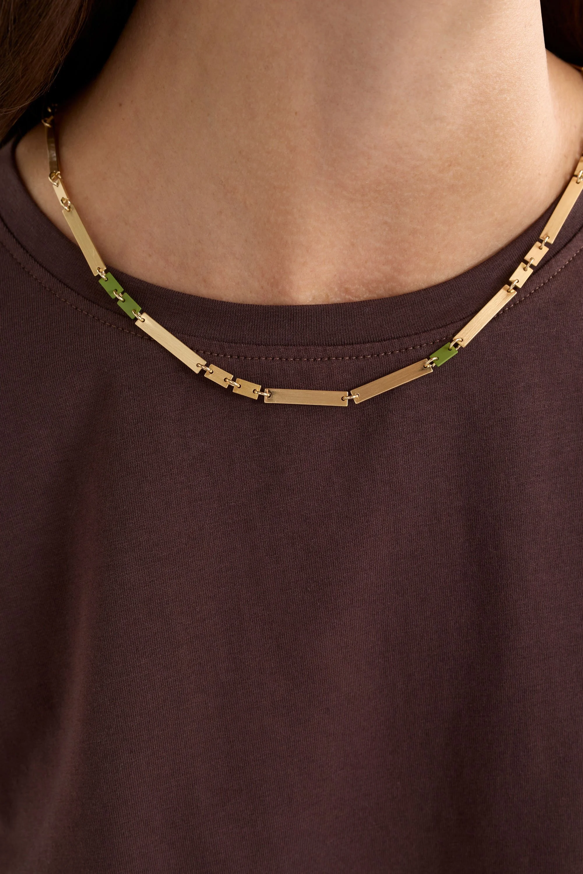 ELK | Tallfra Necklace Vibrant Blue OR Gold