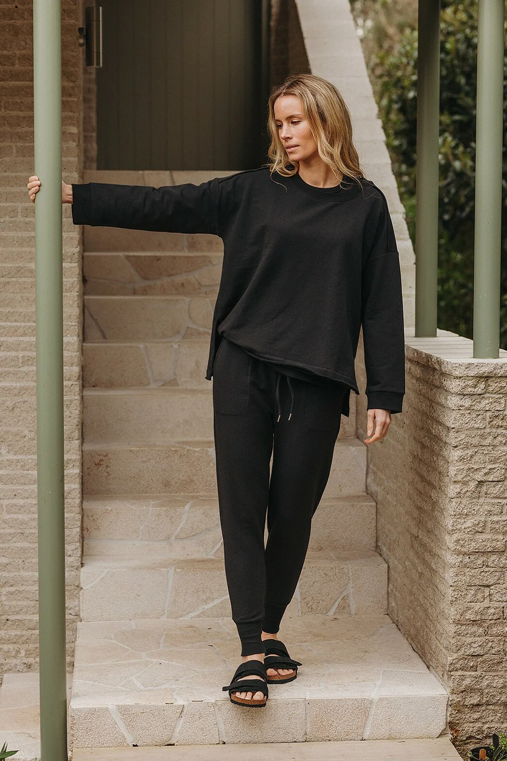 Talamaya | Heavenly Fleece Jogger | Metorite