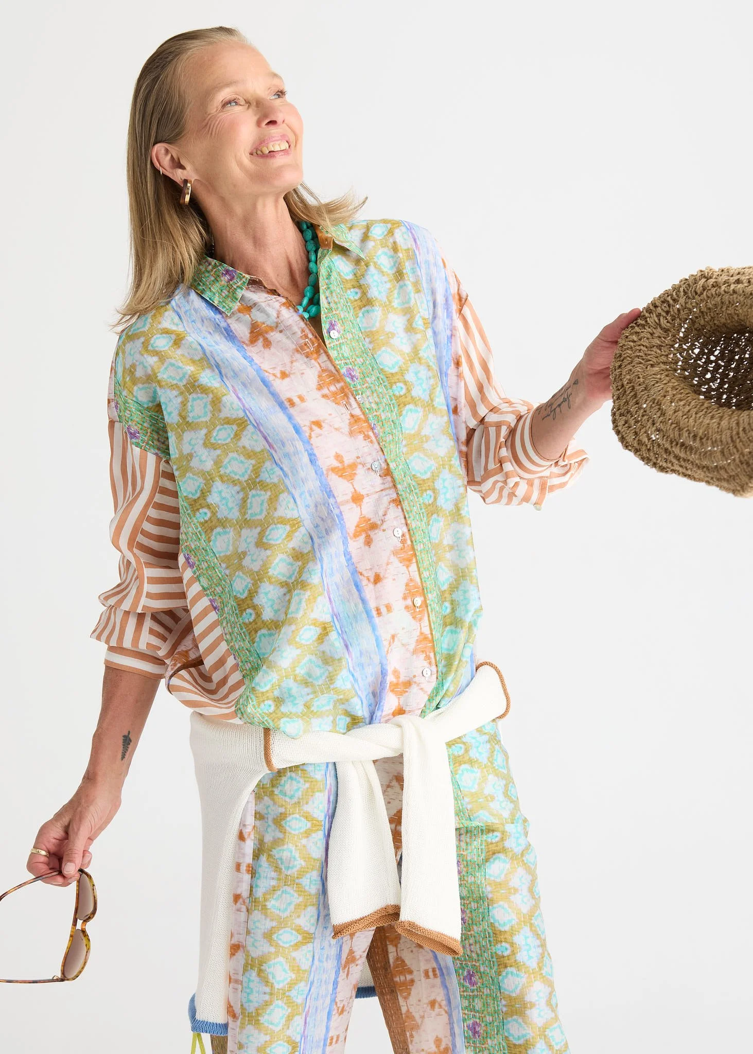 Zaket & Plover | Pattern Clash Shirt | Riverside
