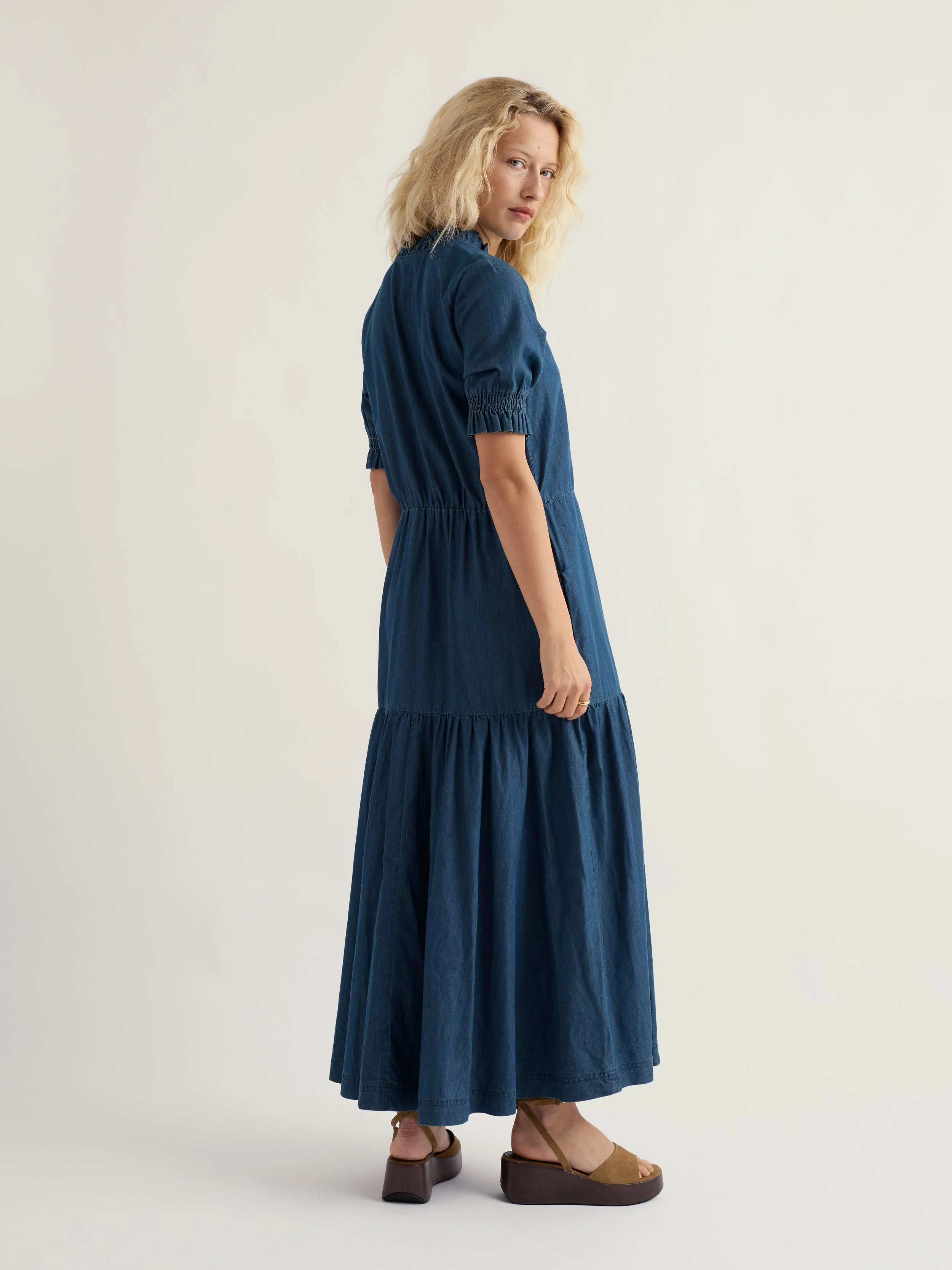 Feather Star Dress - Mid Wash Indigo - 4.jpg