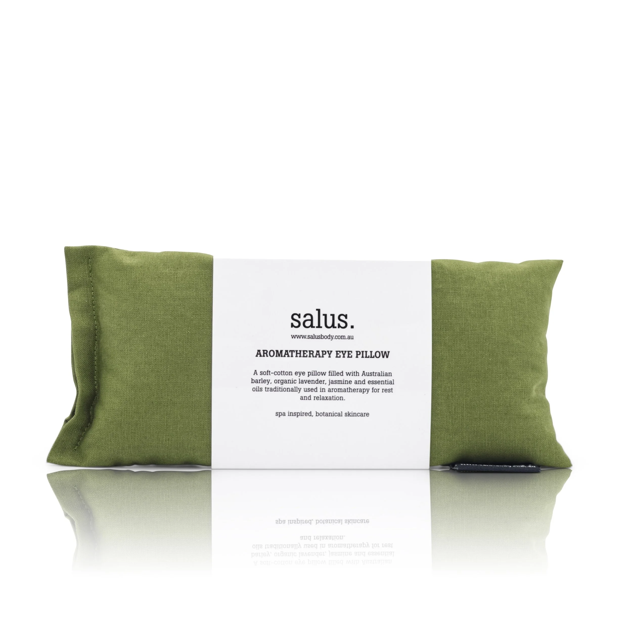 Salus | Aromatherapy Eye Pillow | Moss Green