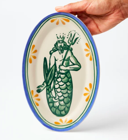 Jones & Co | Piccolo Vita Plate | Trident