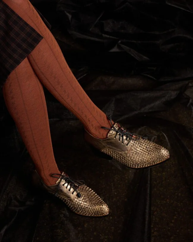 Tightology | Form Toffee Merino Wool Tights