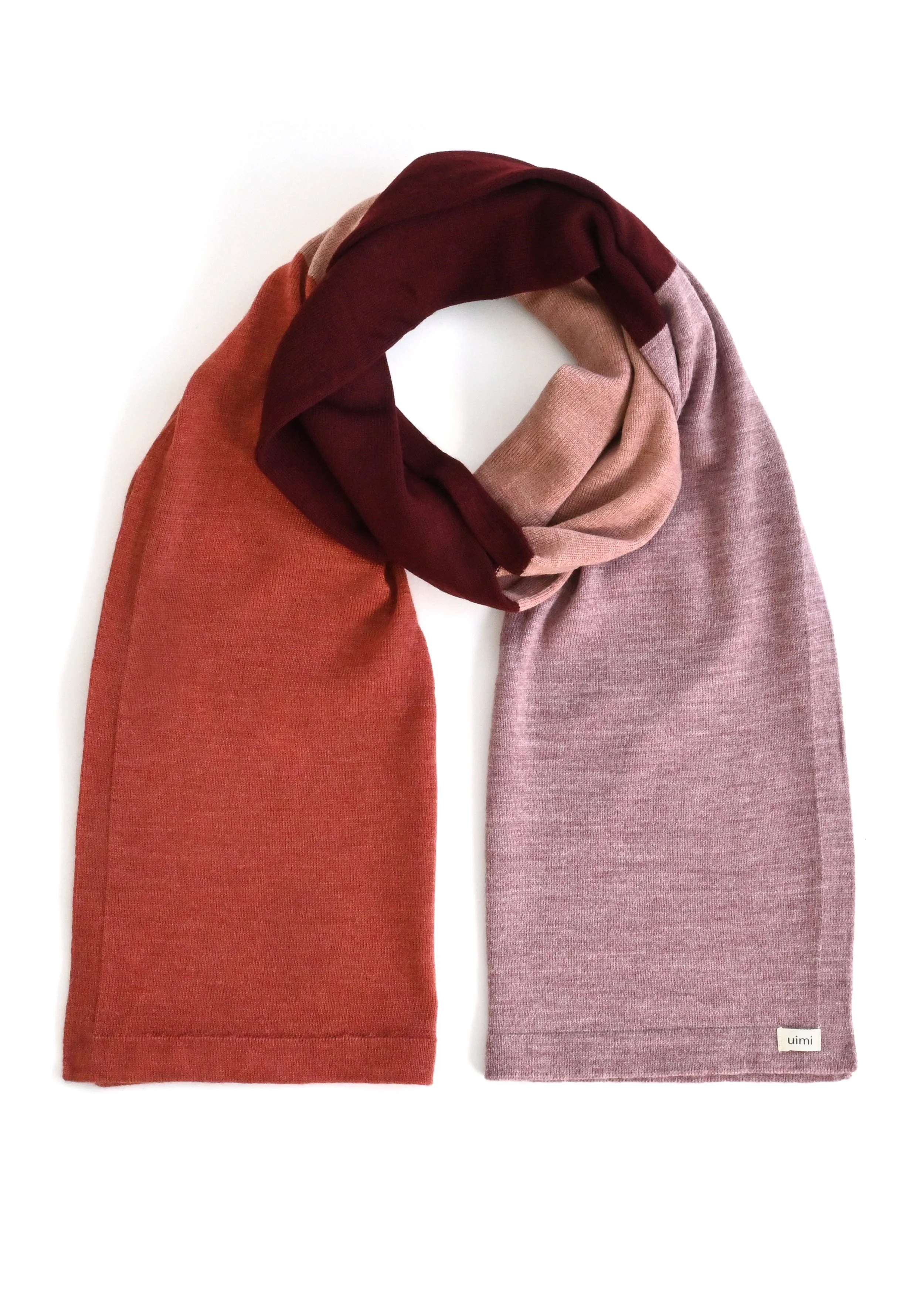 Uimi | Abigail Scarf | Merino Wool | Thistle