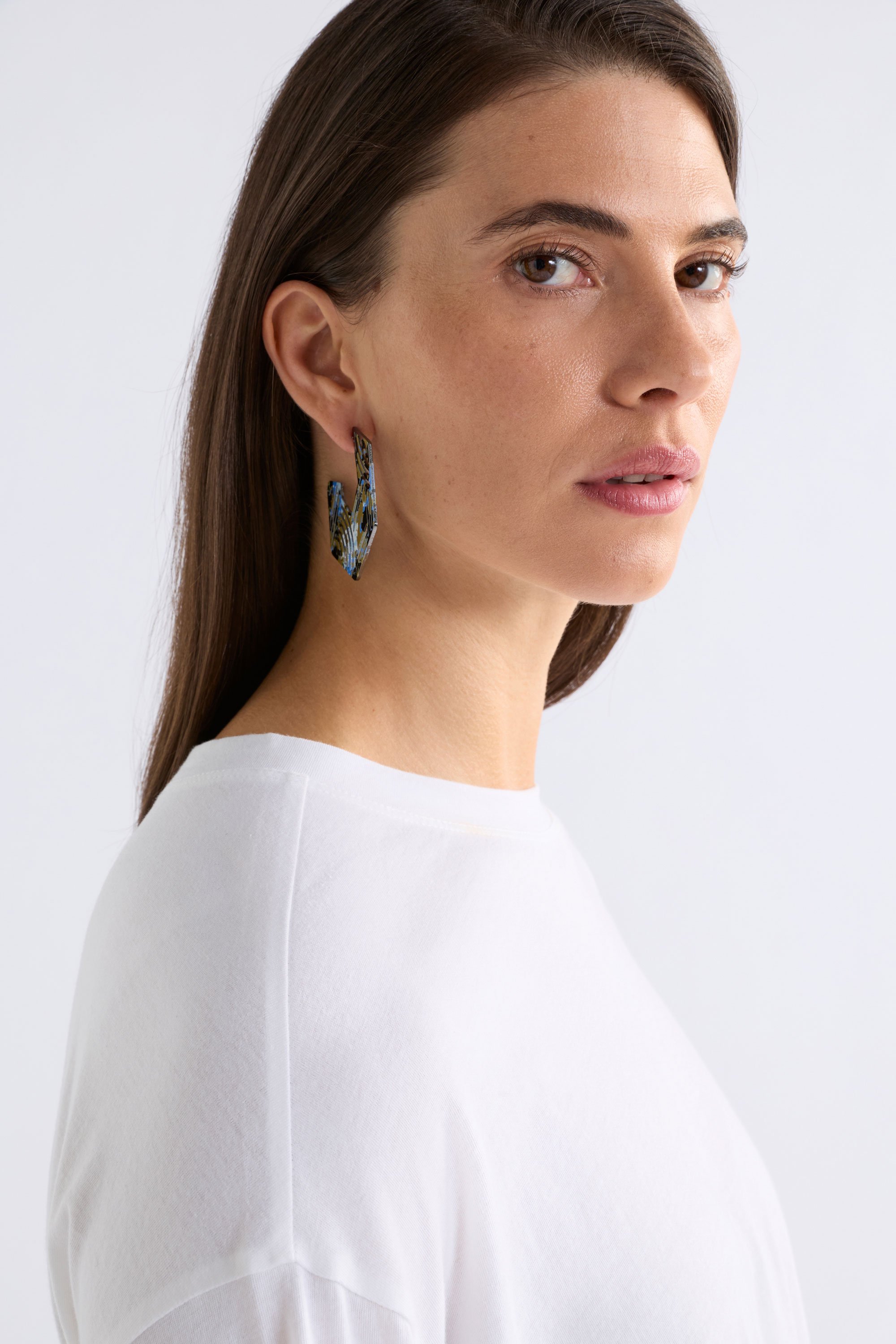 ELK | Azenn Hoop Earring | Gunmetal