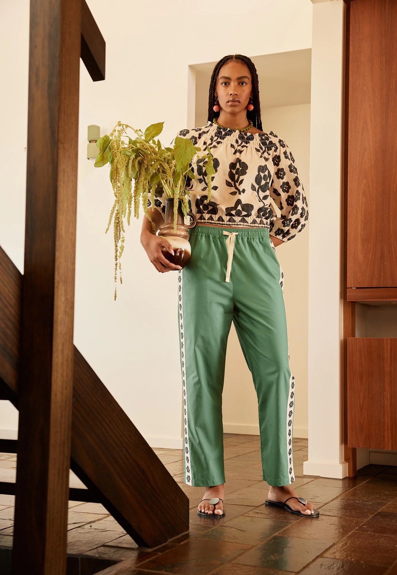 Nancybird | Isla Pants | Forest