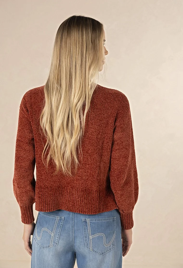 HW26313_CHENILLE JUMPER RUST BACK.jpg