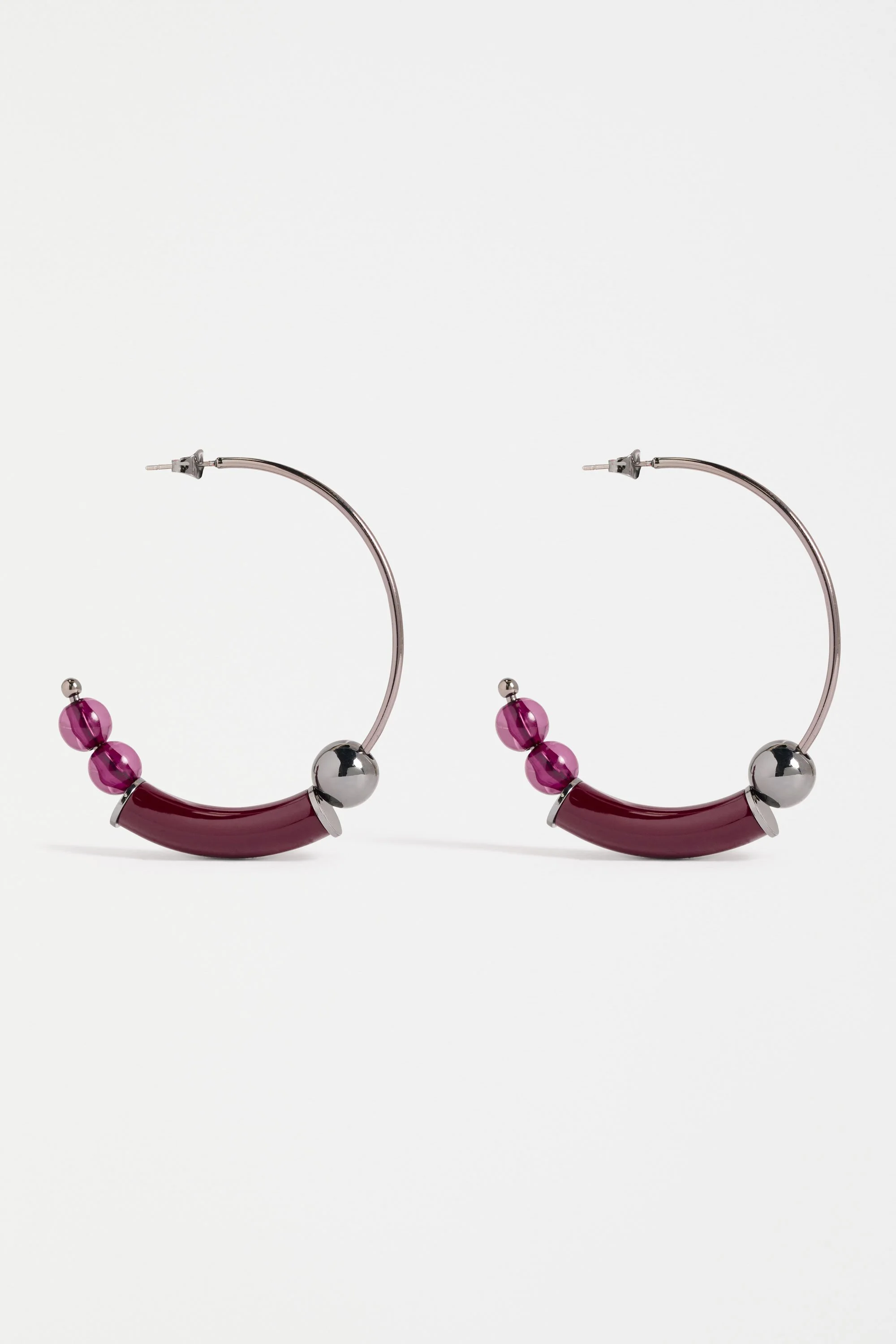 ELK | Nyys Large Hoop Earrings | Shiraz