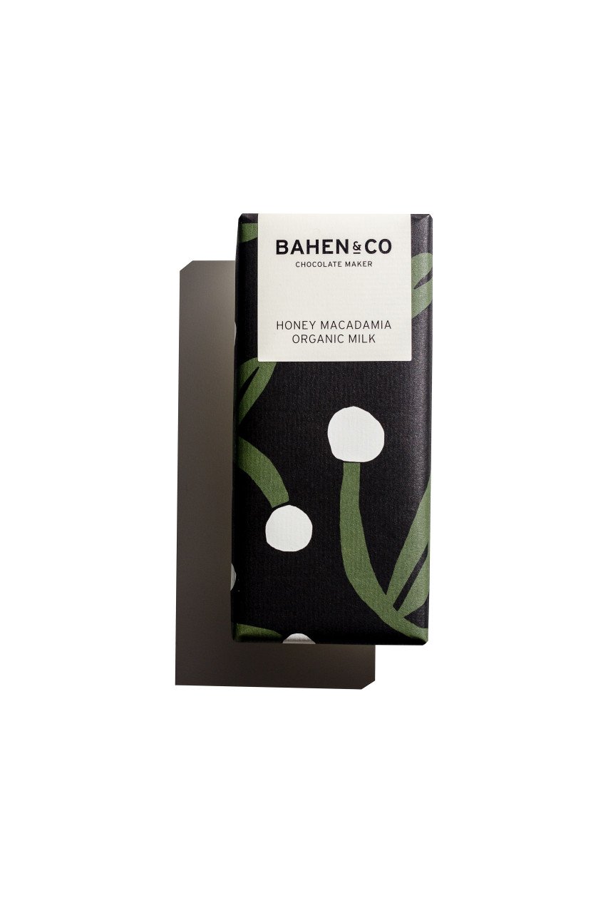 BAHEN & Co | Honey Macadamia | Organic Milk Chocolate