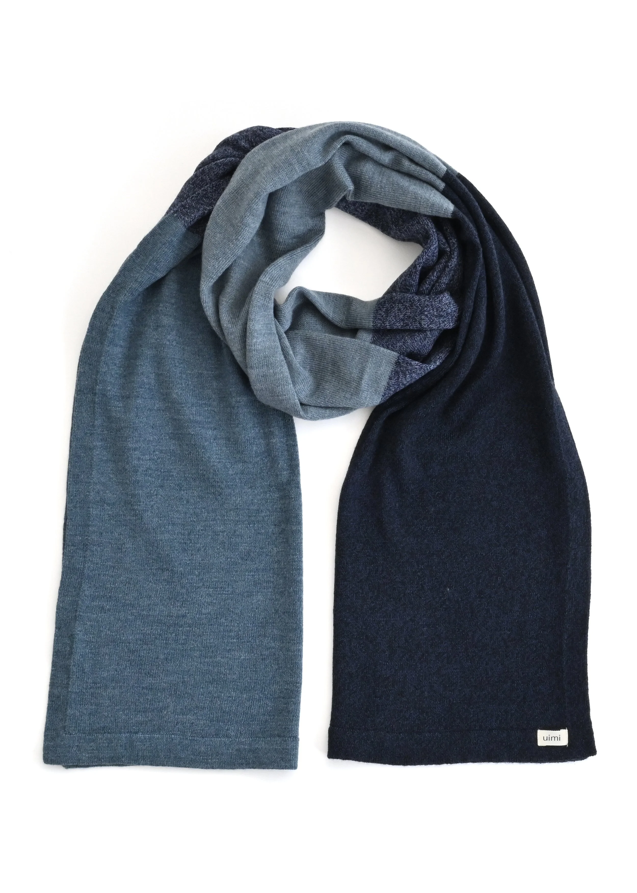 Uimi | Abigail Scarf | Merino Wool | Midnight