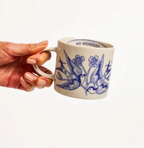 Jones & Co | Inked Mug | No Worries