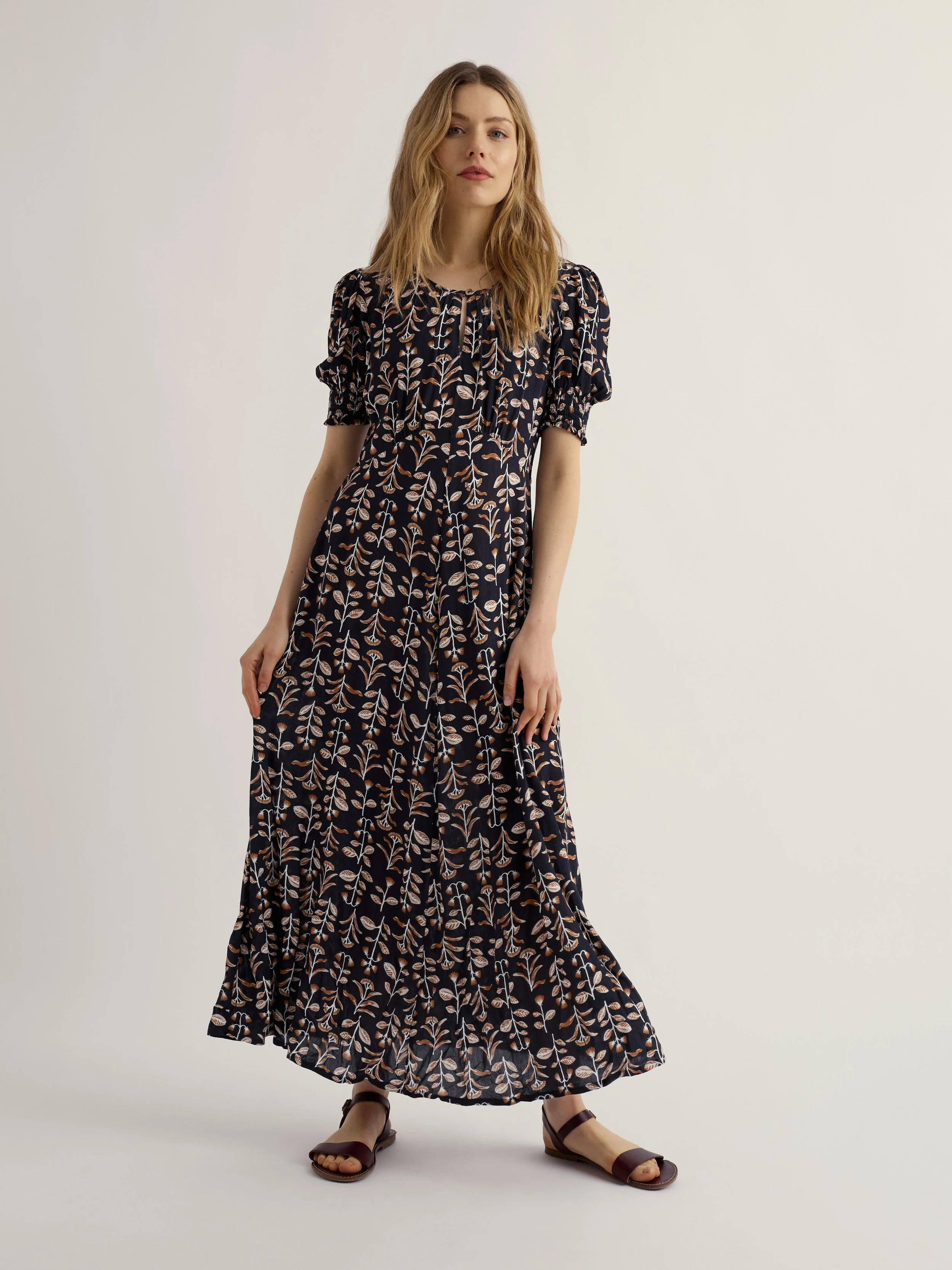 Marsh Violet Dress - Painted Stems Inkwell - 2.jpg
