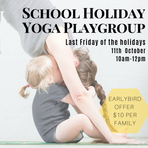 School Holiday Yoga Playgroup
