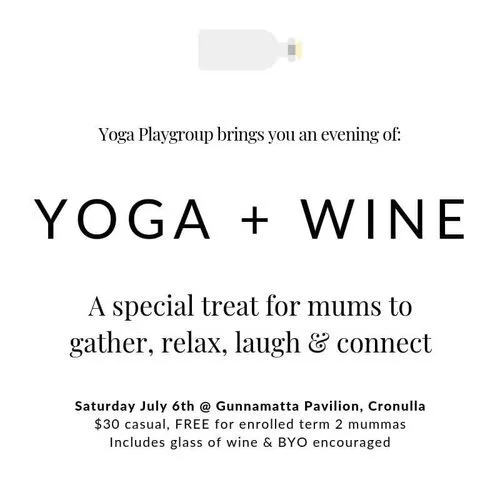 Yoga + Wine