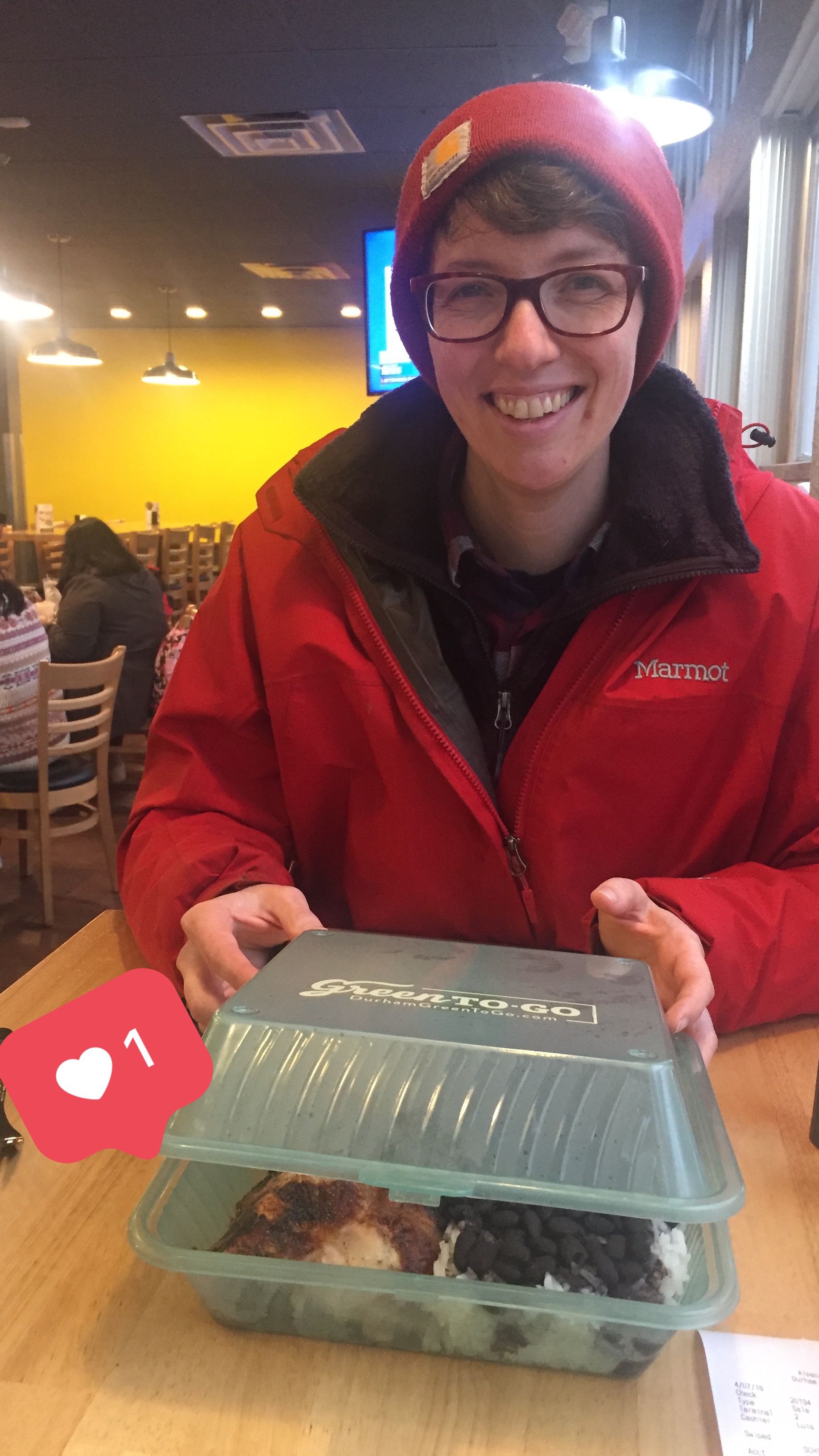 Making use of our GreenToGo membership!
